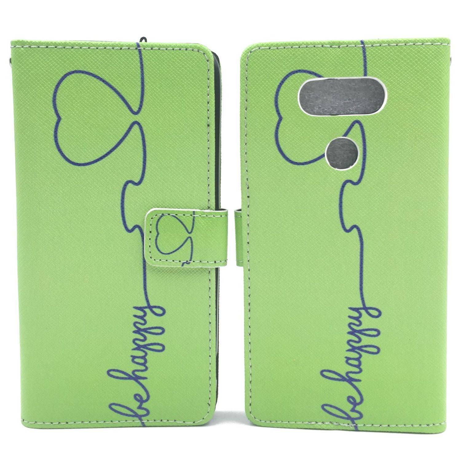 LG G5 Handyhülle Bookcover Grün