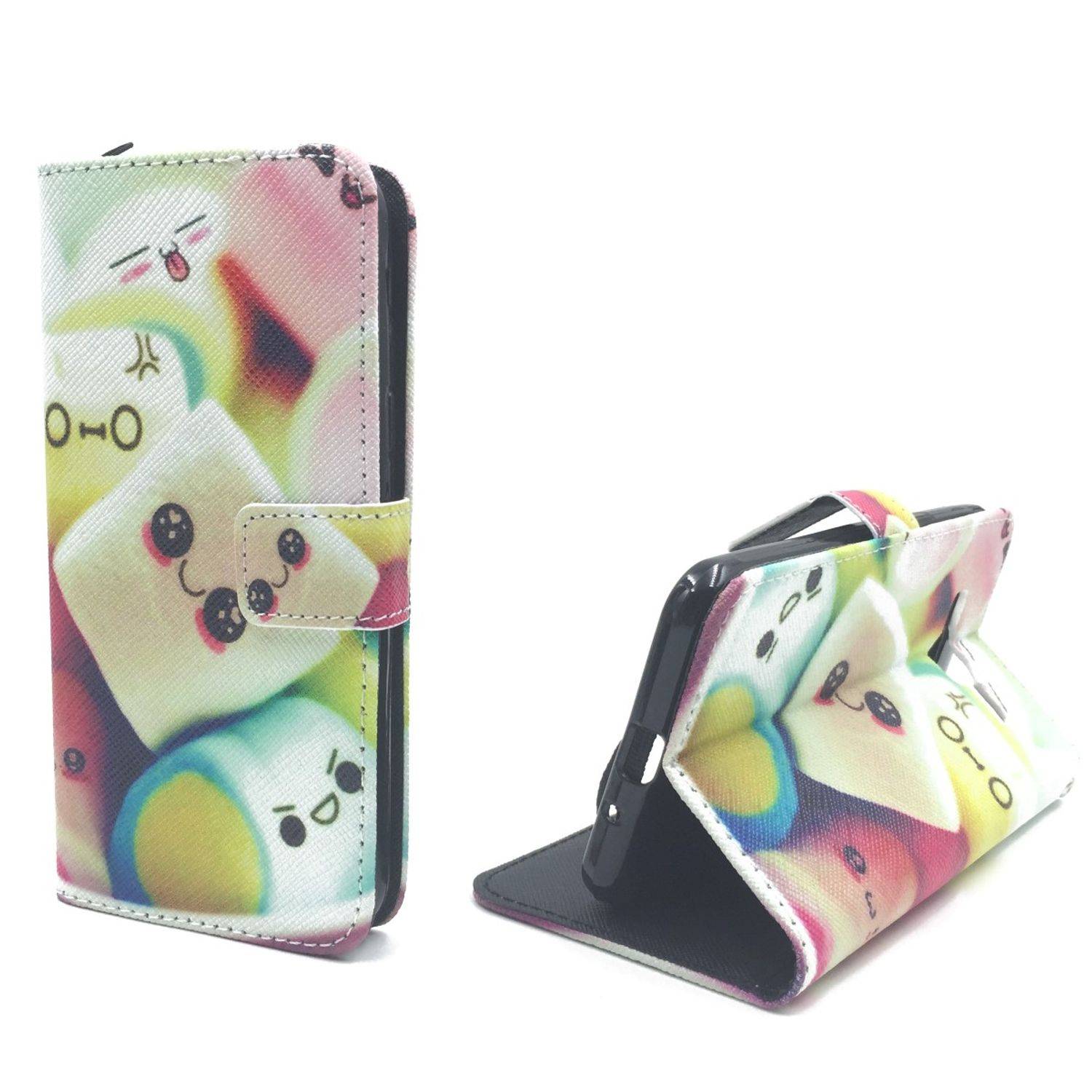 Samsung Galaxy J3 (2016) Handyhülle Bookcover Mehrfarbig