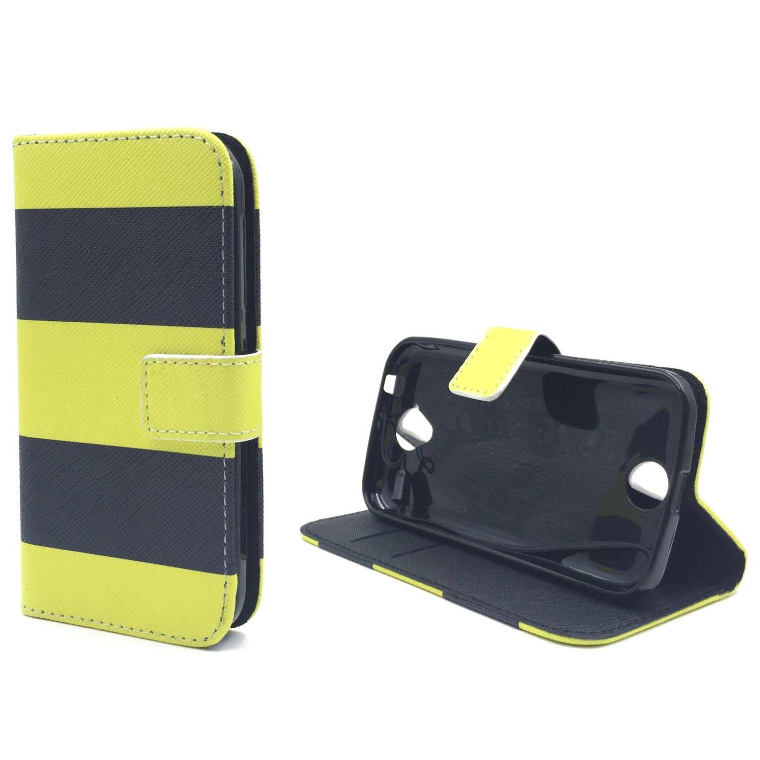 Acer Liquid Z330 Handyhülle Bookcover Gelb