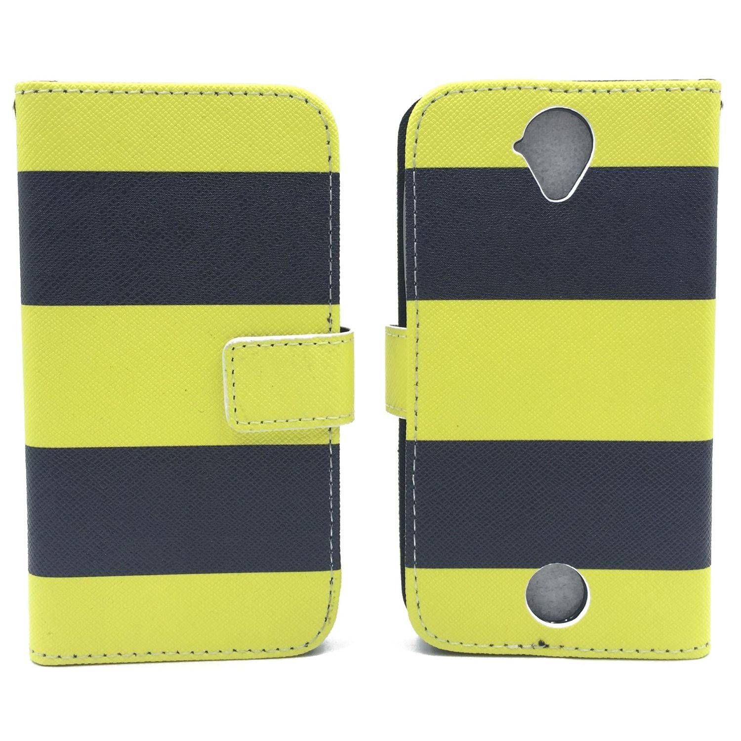 Acer Liquid Z330 Handyhülle Bookcover Gelb