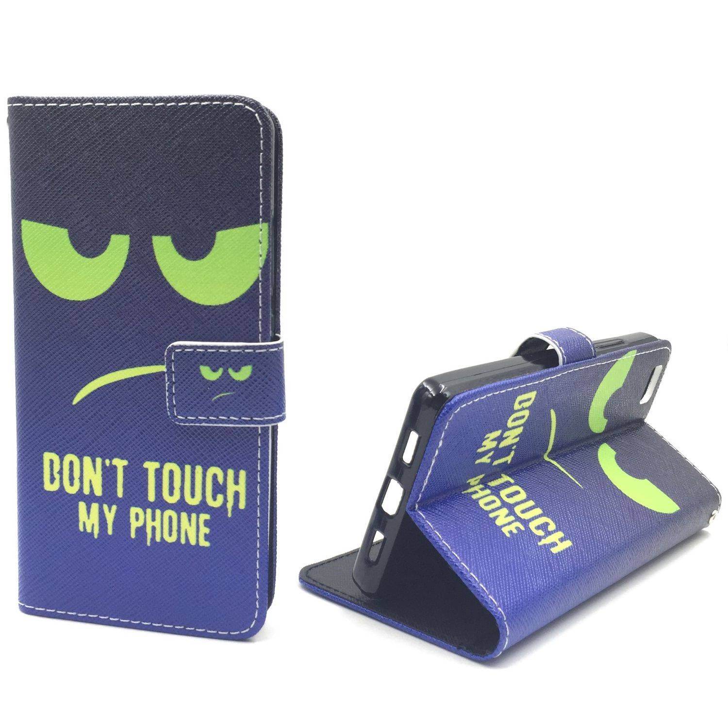 Huawei P8 Lite Handyhülle Bookcover Grün