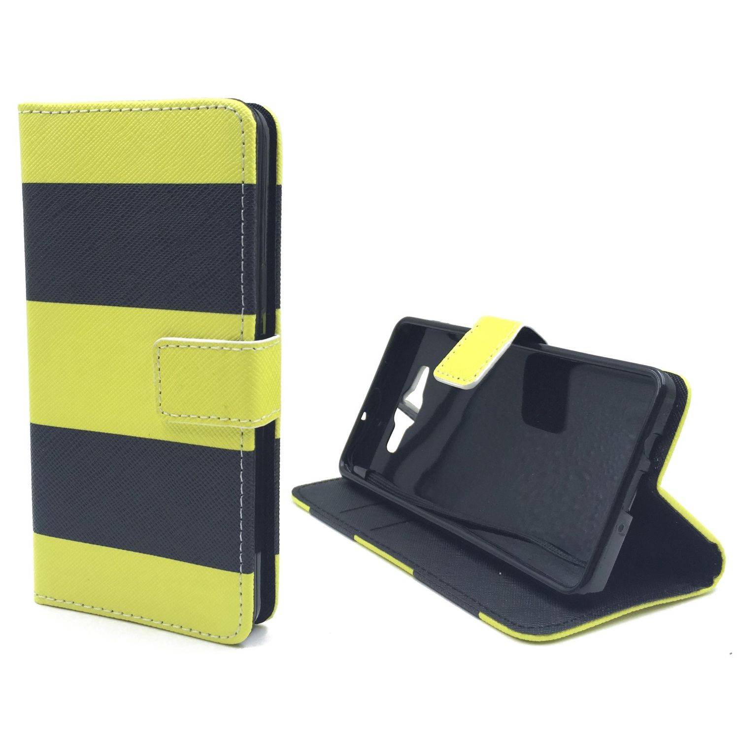 Samsung Galaxy A5 (2015) Handyhülle Bookcover Gelb