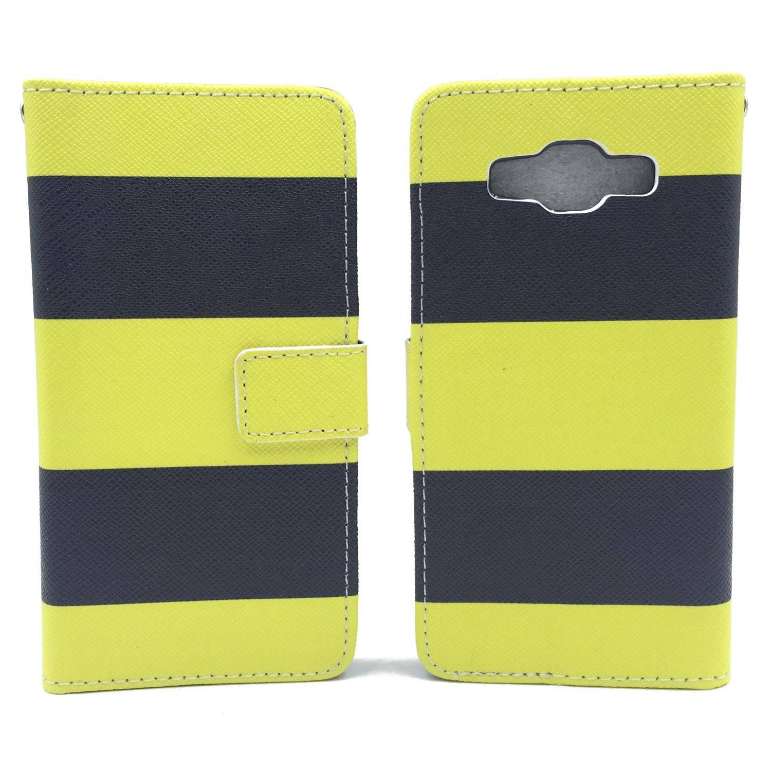 Samsung Galaxy A5 (2015) Handyhülle Bookcover Gelb