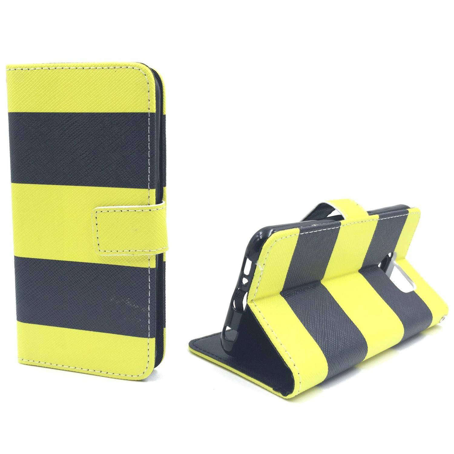 Samsung Galaxy S6 Handyhülle Bookcover Gelb