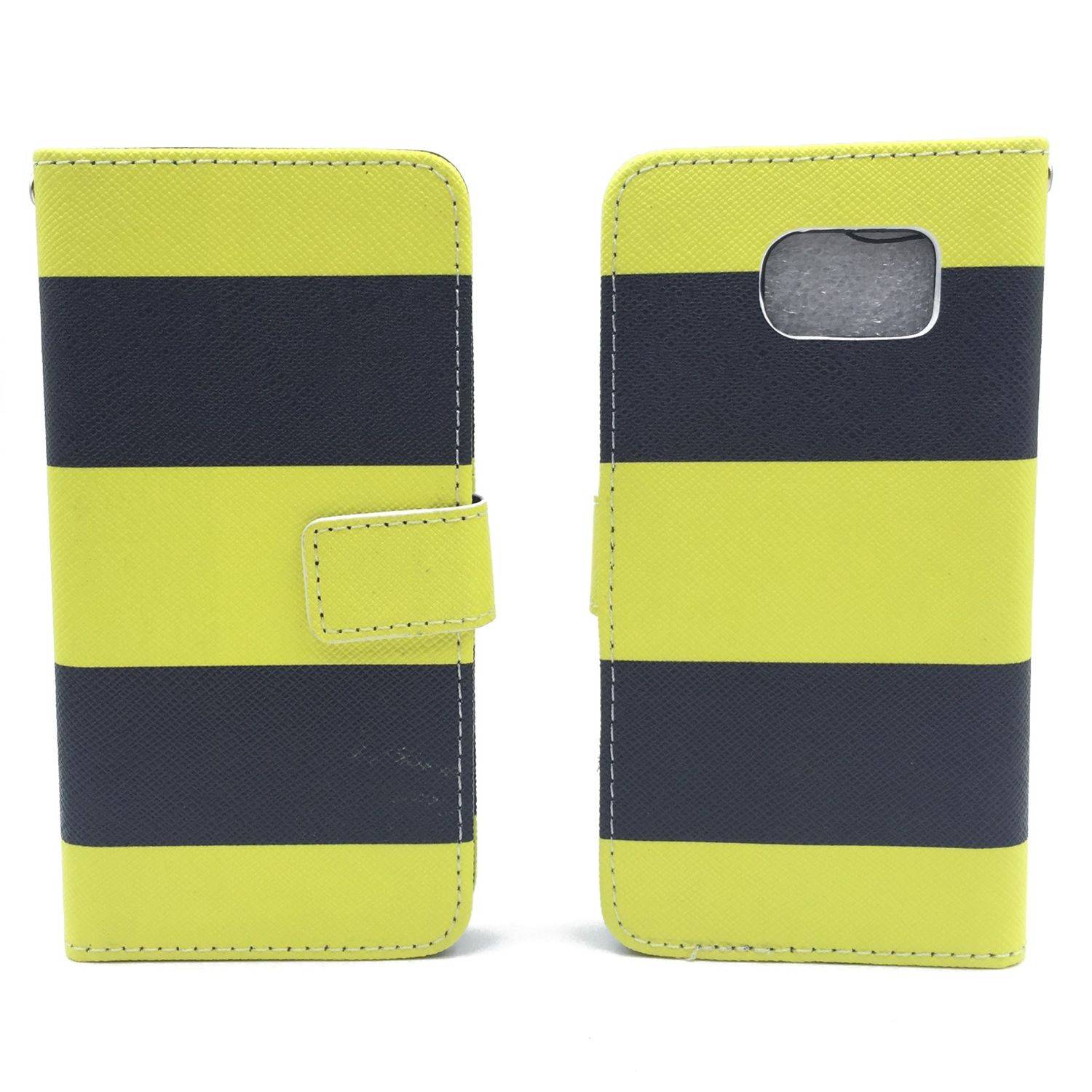 Samsung Galaxy S6 Handyhülle Bookcover Gelb