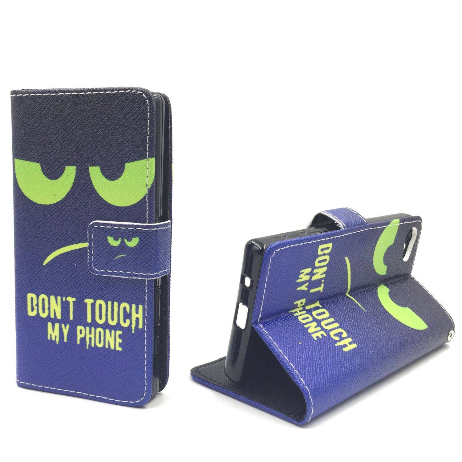 Sony Xperia Z5 Compact Handyhülle Bookcover Grün