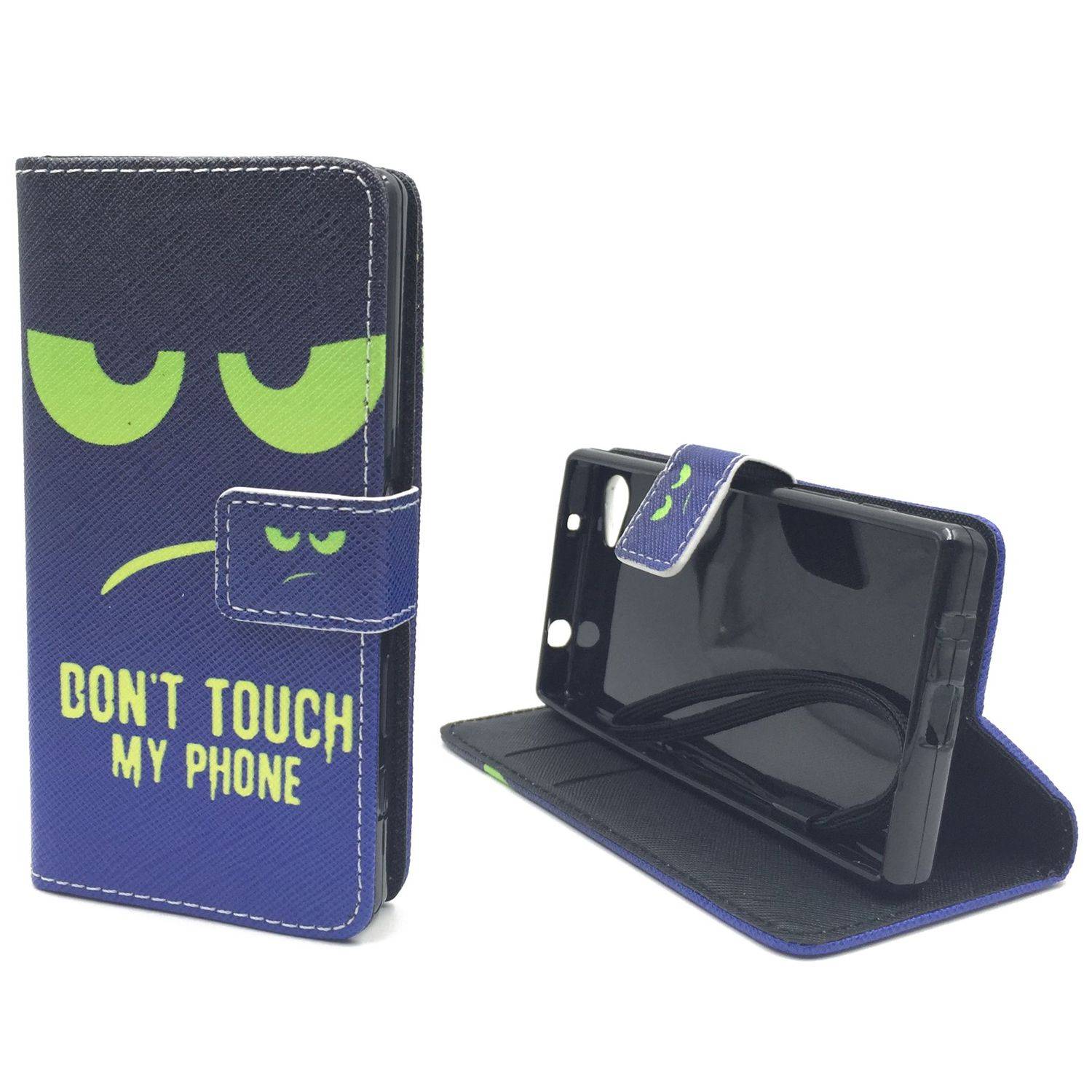 Sony Xperia Z5 Compact Handyhülle Bookcover Grün