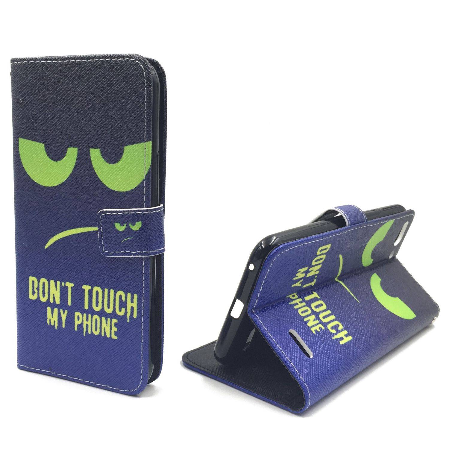 Vodafone Smart Ultra 6 Handyhülle Bookcover Grün