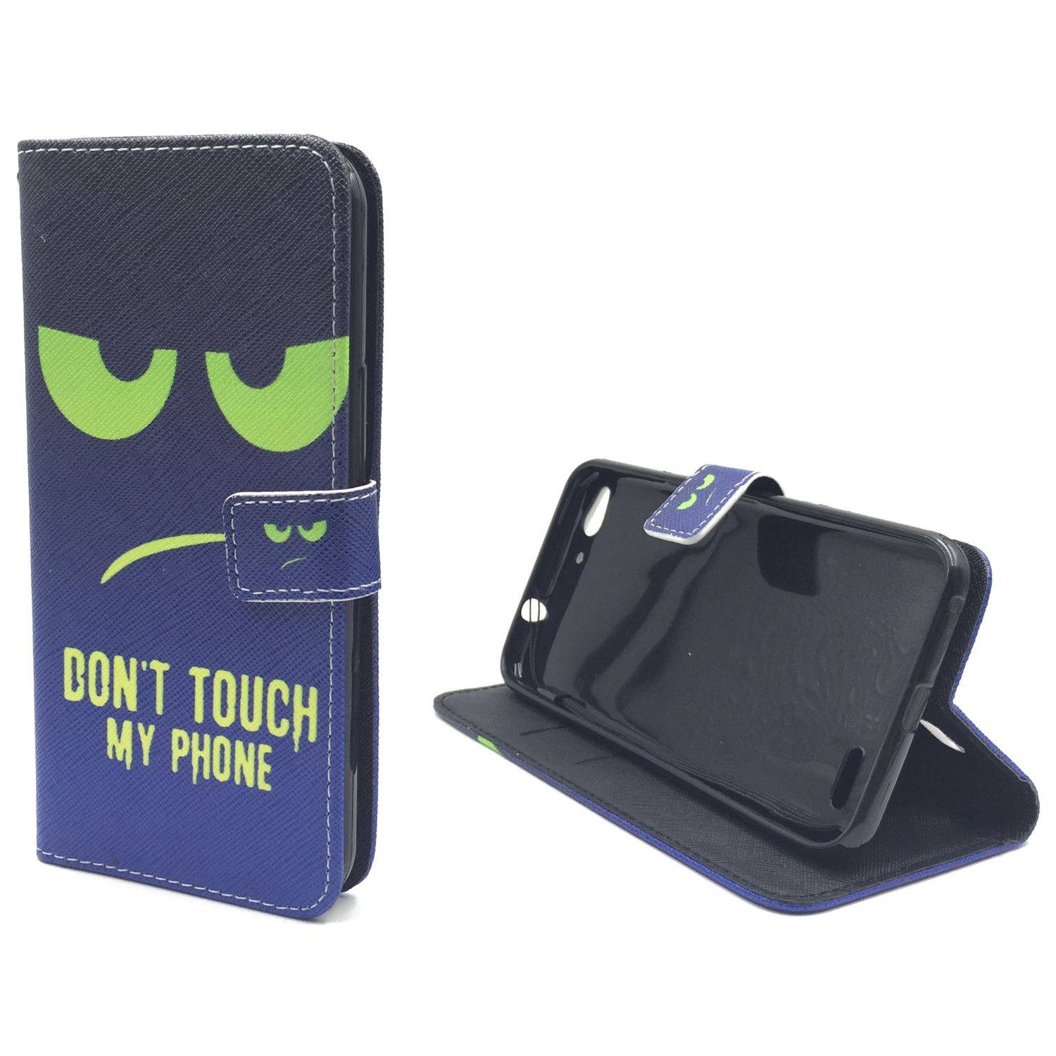 Vodafone Smart Ultra 6 Handyhülle Bookcover Grün