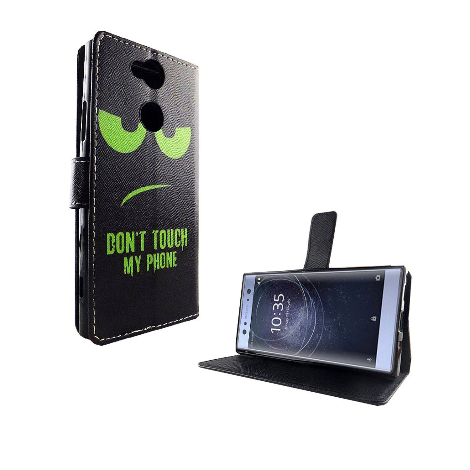 Sony Xperia XA2 Handyhülle Bookcover Grün
