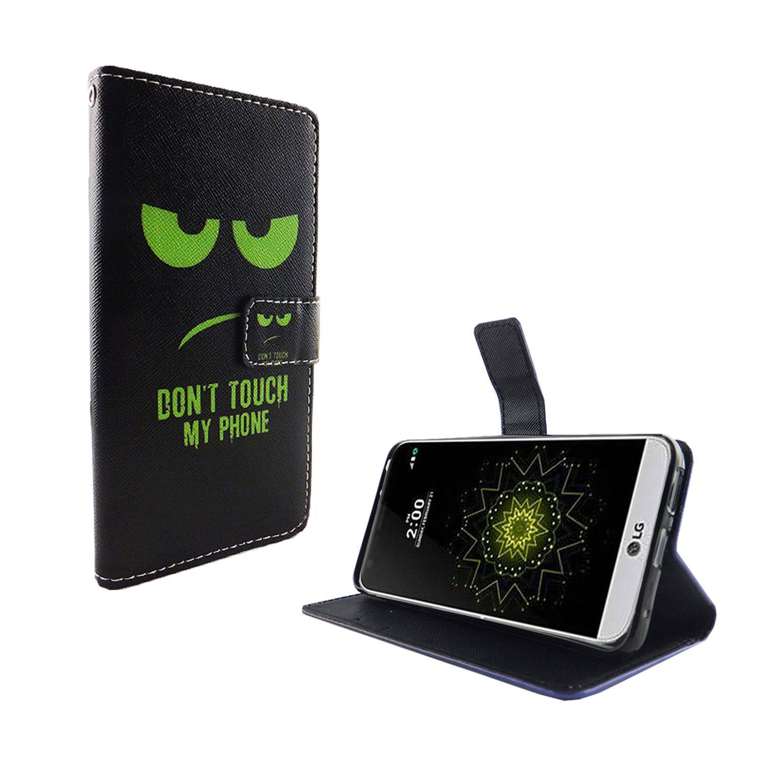LG G6 Handyhülle Bookcover Schwarz
