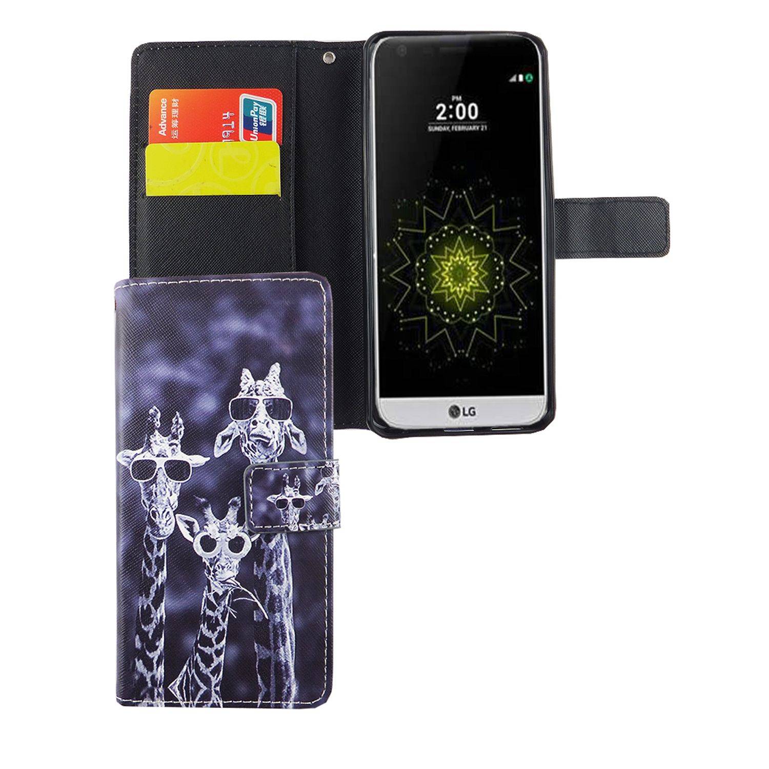 LG G6 Handyhülle Bookcover Mehrfarbig