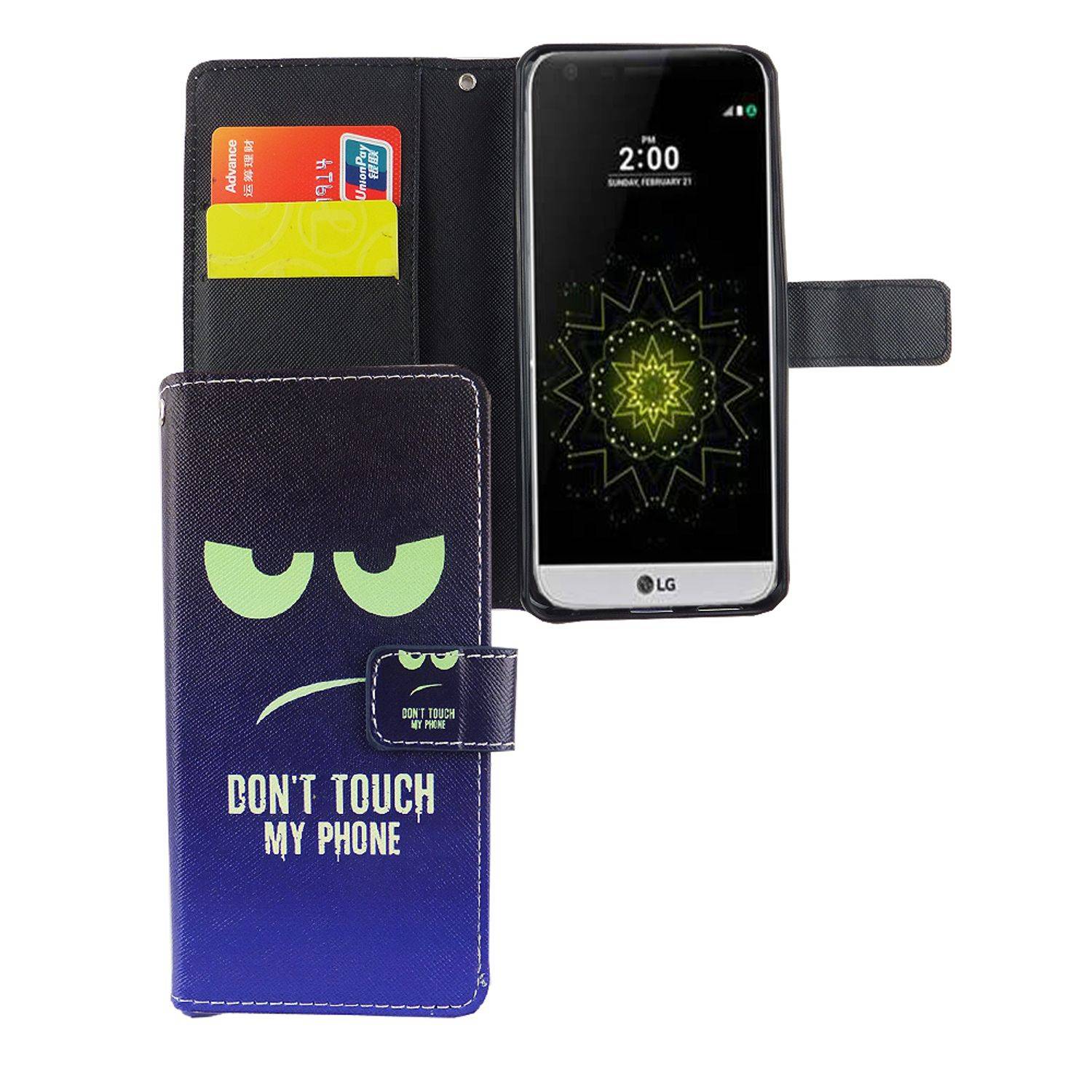 LG G6 Handyhülle Bookcover Blau