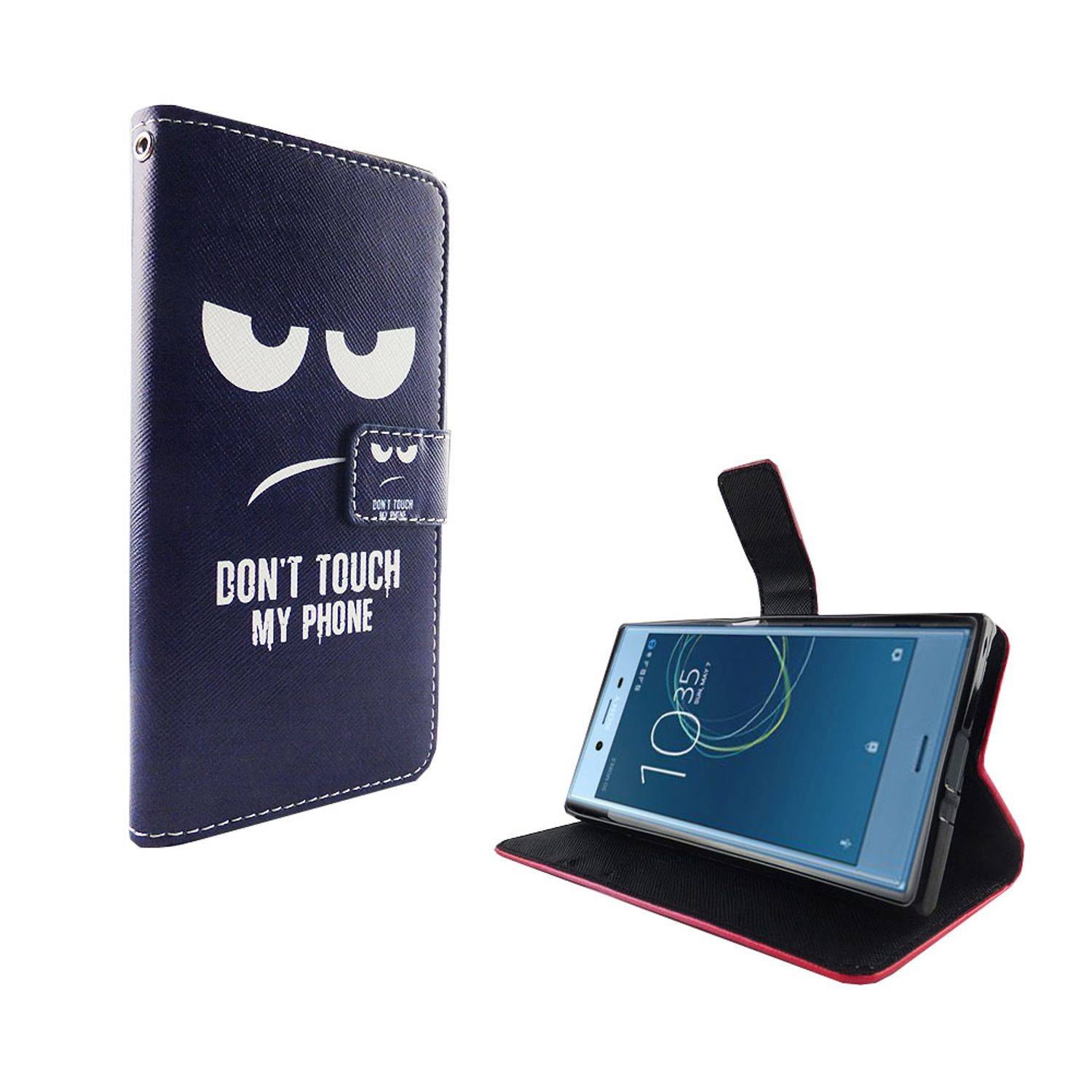 Sony Xperia XZs Handyhülle Bookcover Blau