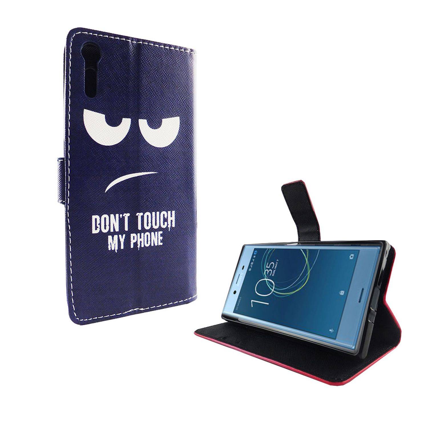 Sony Xperia XZs Handyhülle Bookcover Blau