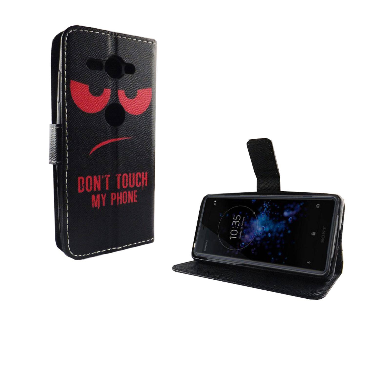 Sony Xperia XZ2 Compact Handyhülle Bookcover Rot