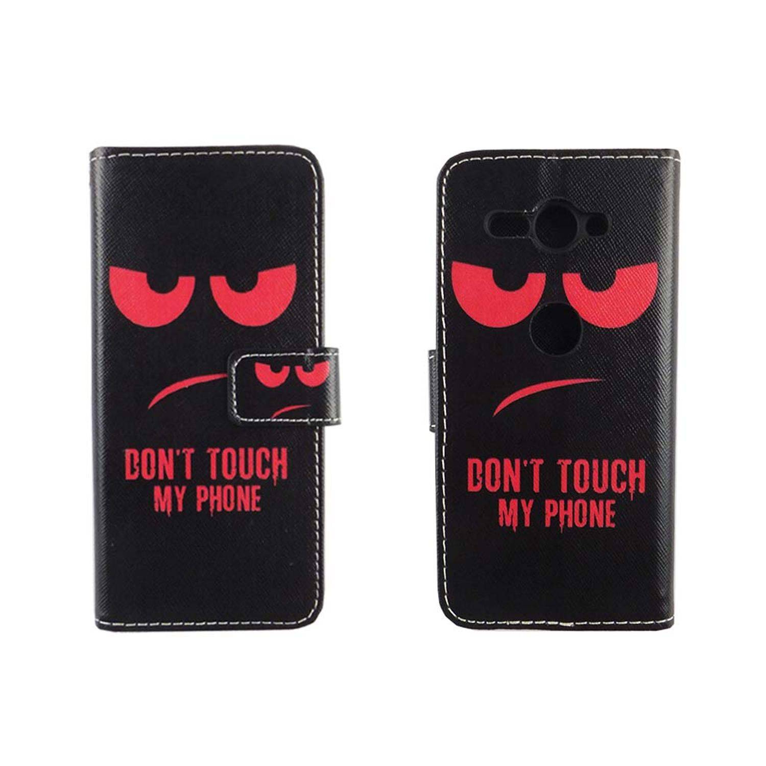 Sony Xperia XZ2 Compact Handyhülle Bookcover Rot