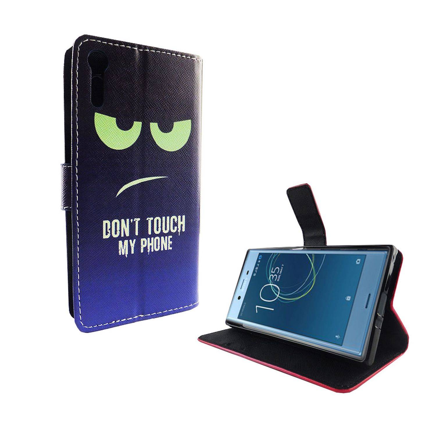 Sony Xperia XZs Handyhülle Bookcover Blau