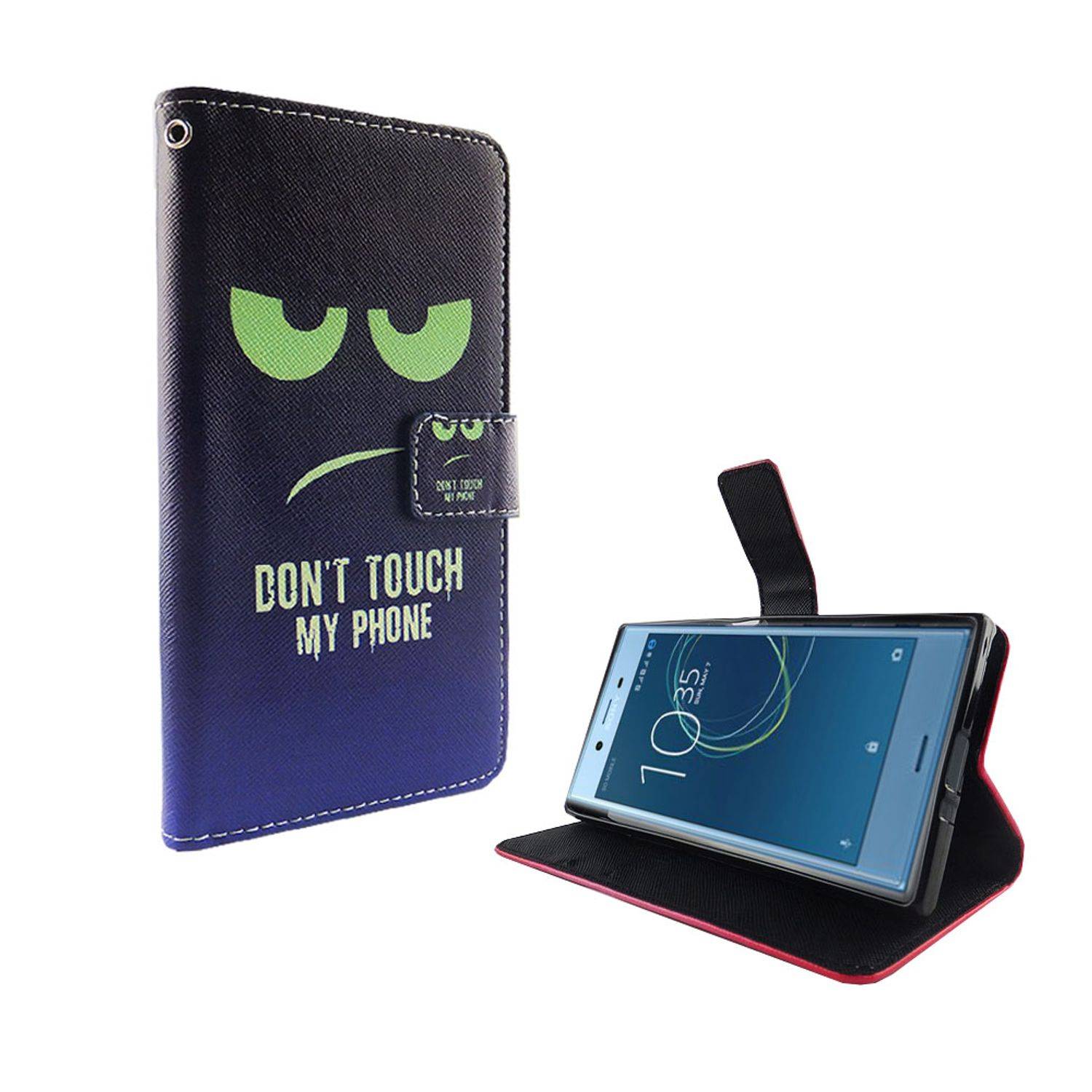 Sony Xperia XZs Handyhülle Bookcover Blau