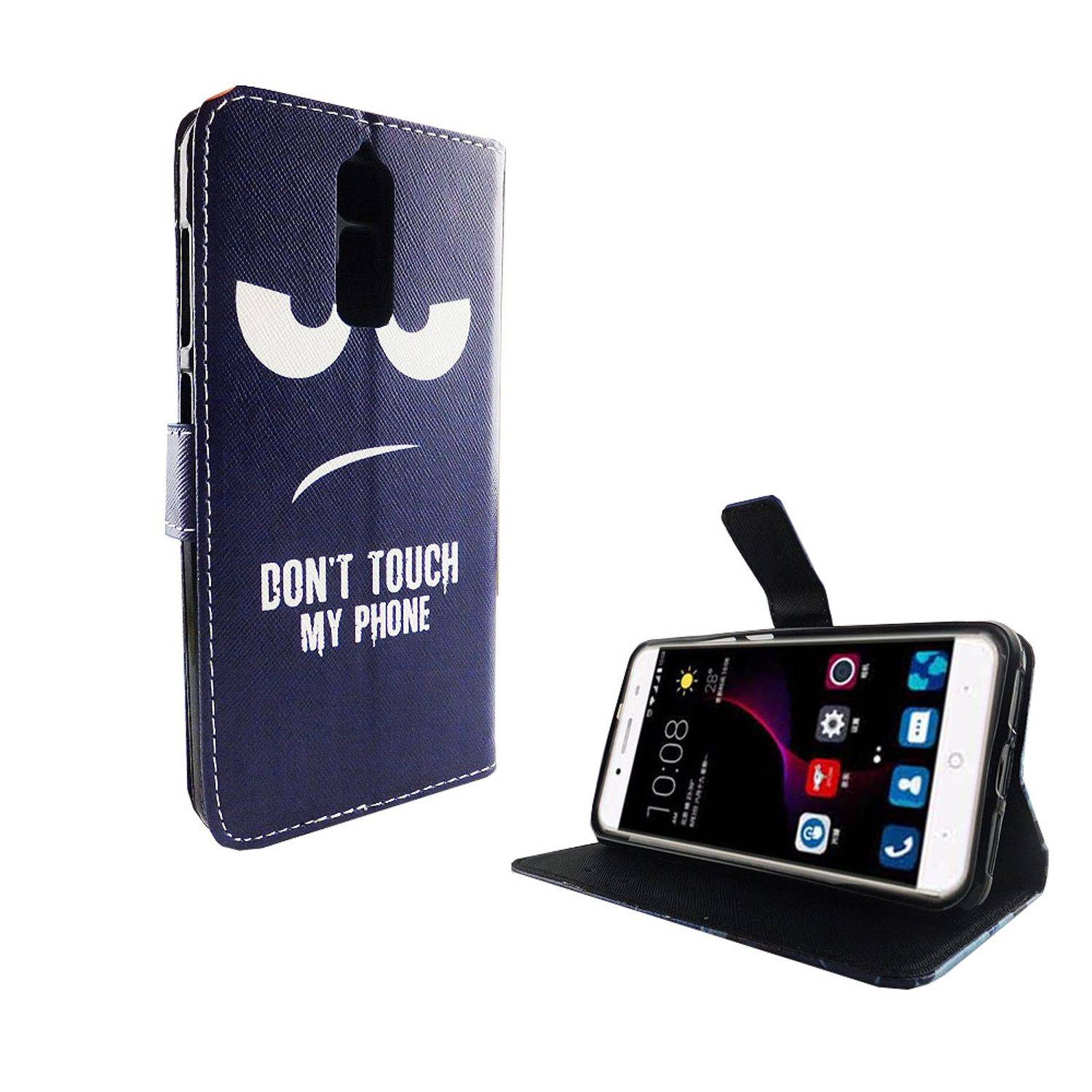 ZTE Blade A2 Plus Handyhülle Bookcover Blau