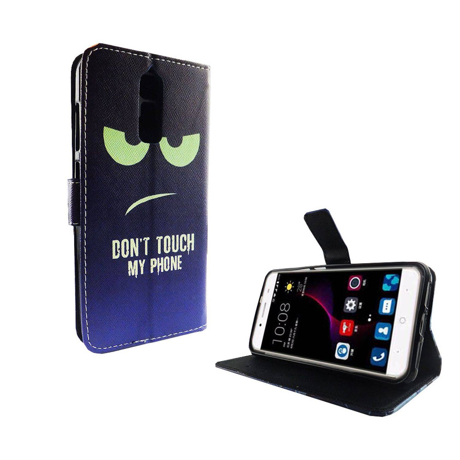 ZTE Blade A2 Plus Handyhülle Bookcover Blau