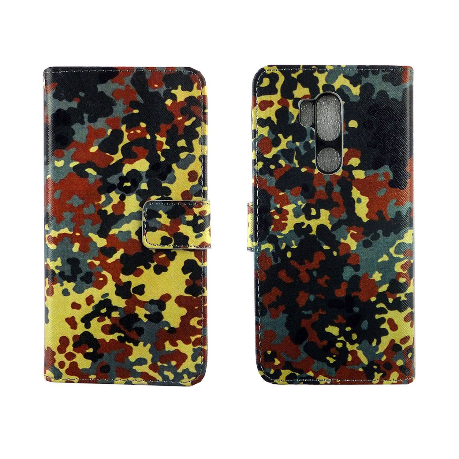 LG G7 Handyhülle Bookcover Mehrfarbig