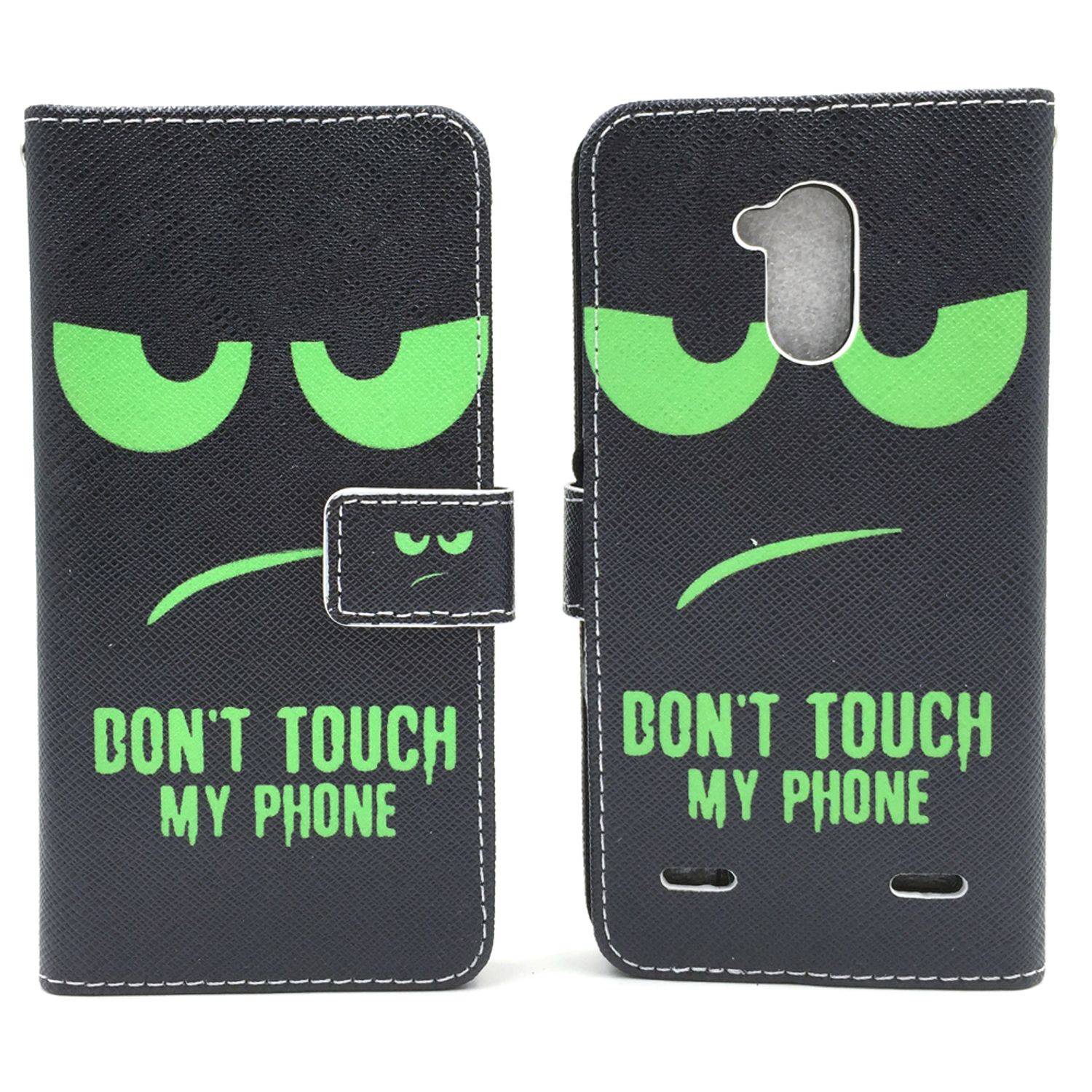 Apple iPhone 5 / 5s / SE Handyhülle Bookcover Schwarz