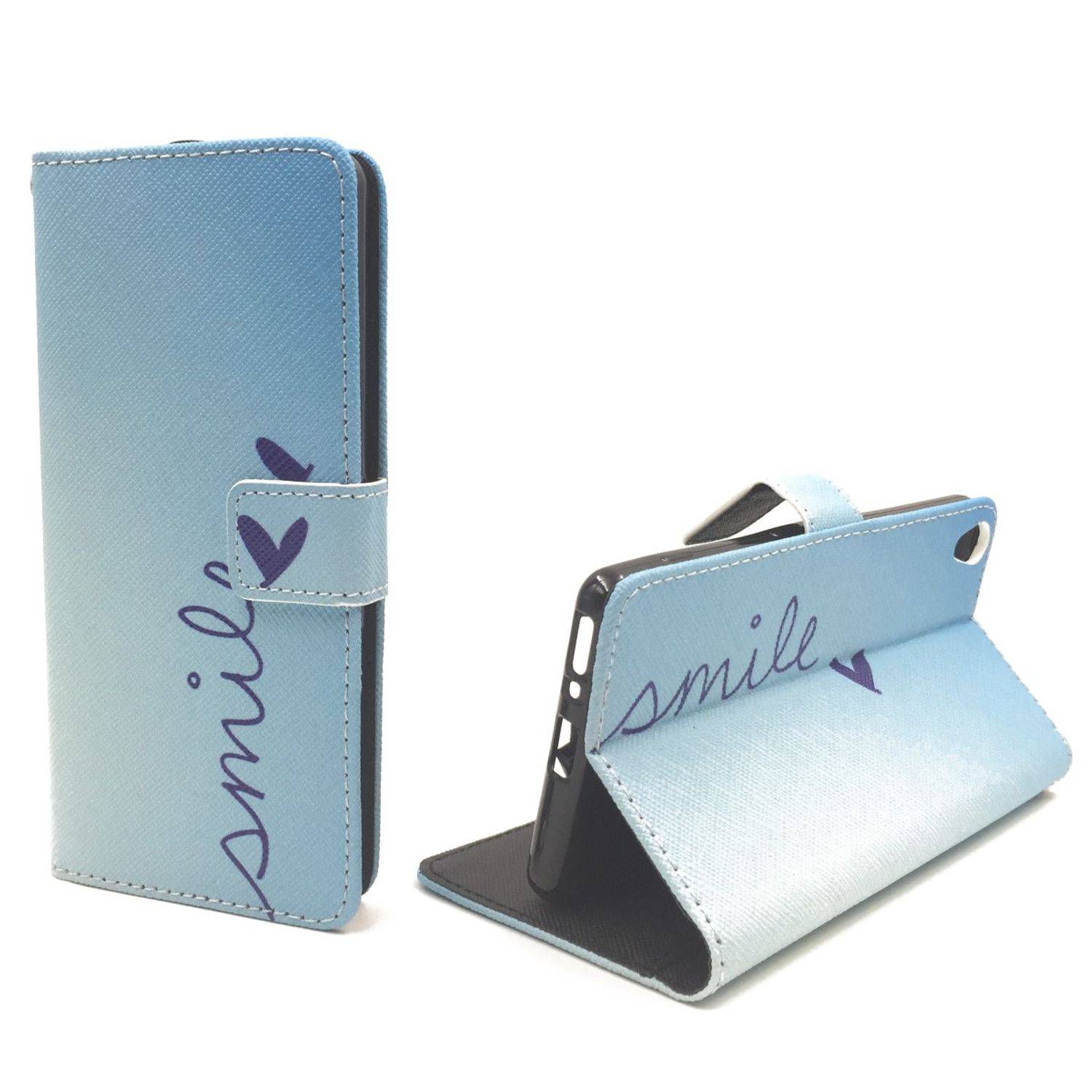 Sony Xperia XA Handyhülle Bookcover Blau