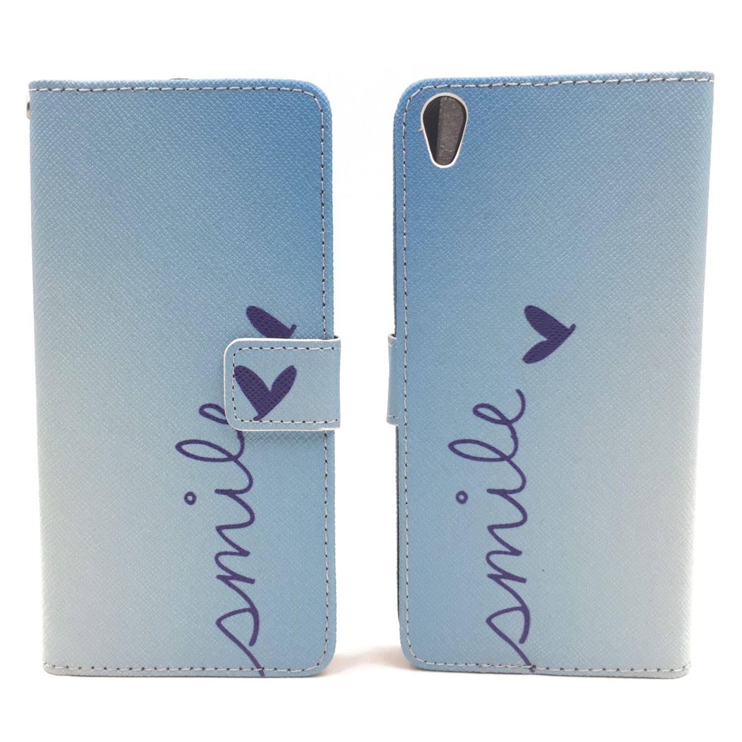 Sony Xperia XA Handyhülle Bookcover Blau