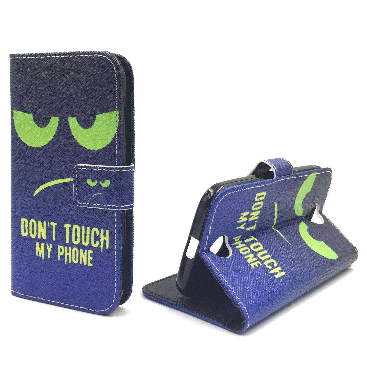 Acer Liquid Z330 Handyhülle Bookcover Grün