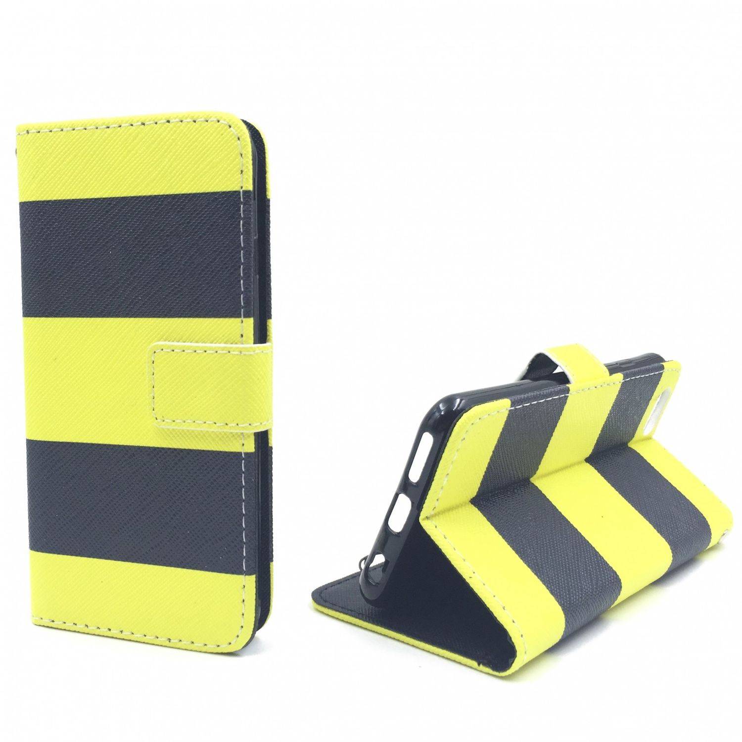 Apple iPhone 6 / 6s Handyhülle Bookcover Gelb
