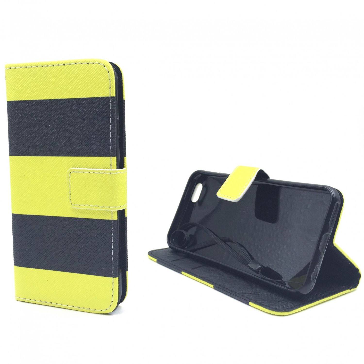 Apple iPhone 6 / 6s Handyhülle Bookcover Gelb