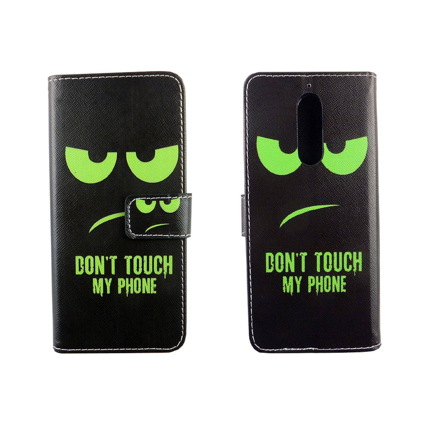 Wiko View XL Handyhülle Bookcover Grün