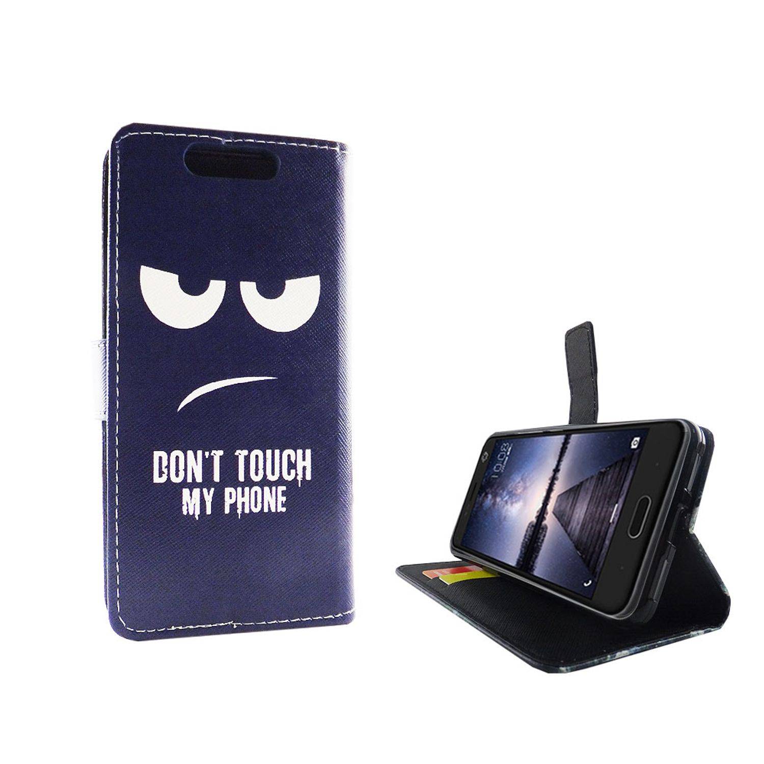 ZTE Blade V8 Handyhülle Bookcover Blau
