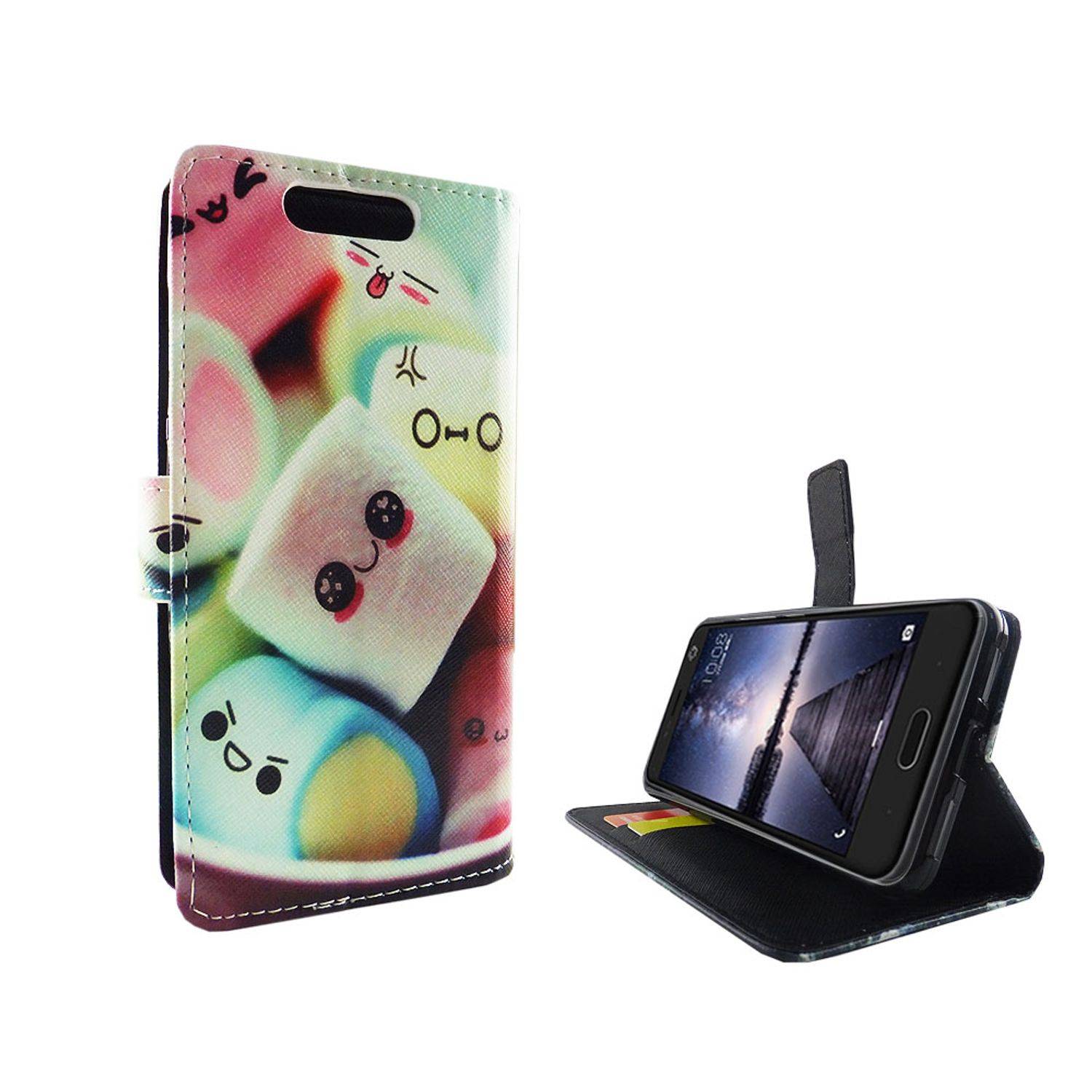 ZTE Blade V8 Handyhülle Bookcover Mehrfarbig