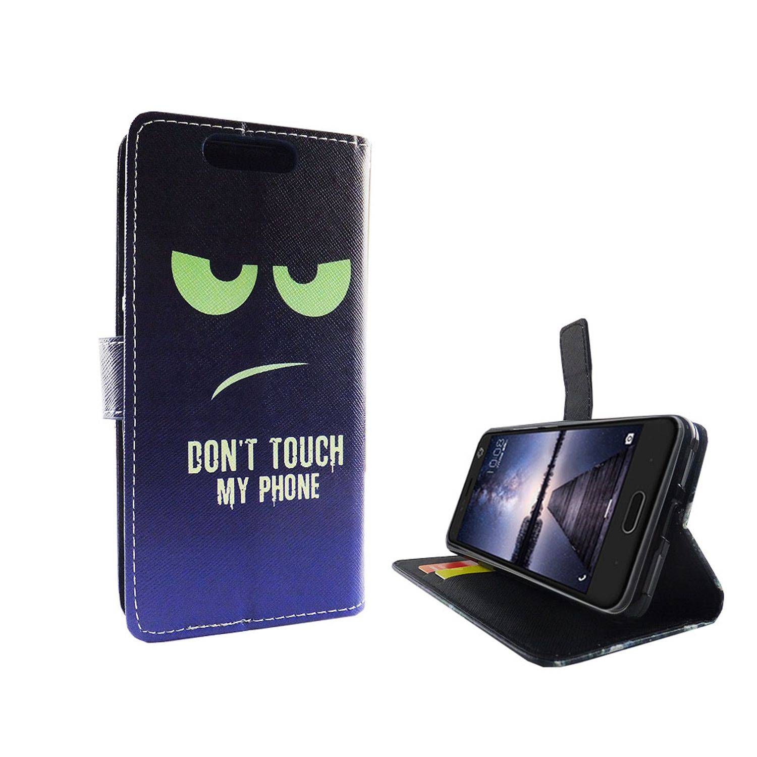 ZTE Blade V8 Handyhülle Bookcover Blau