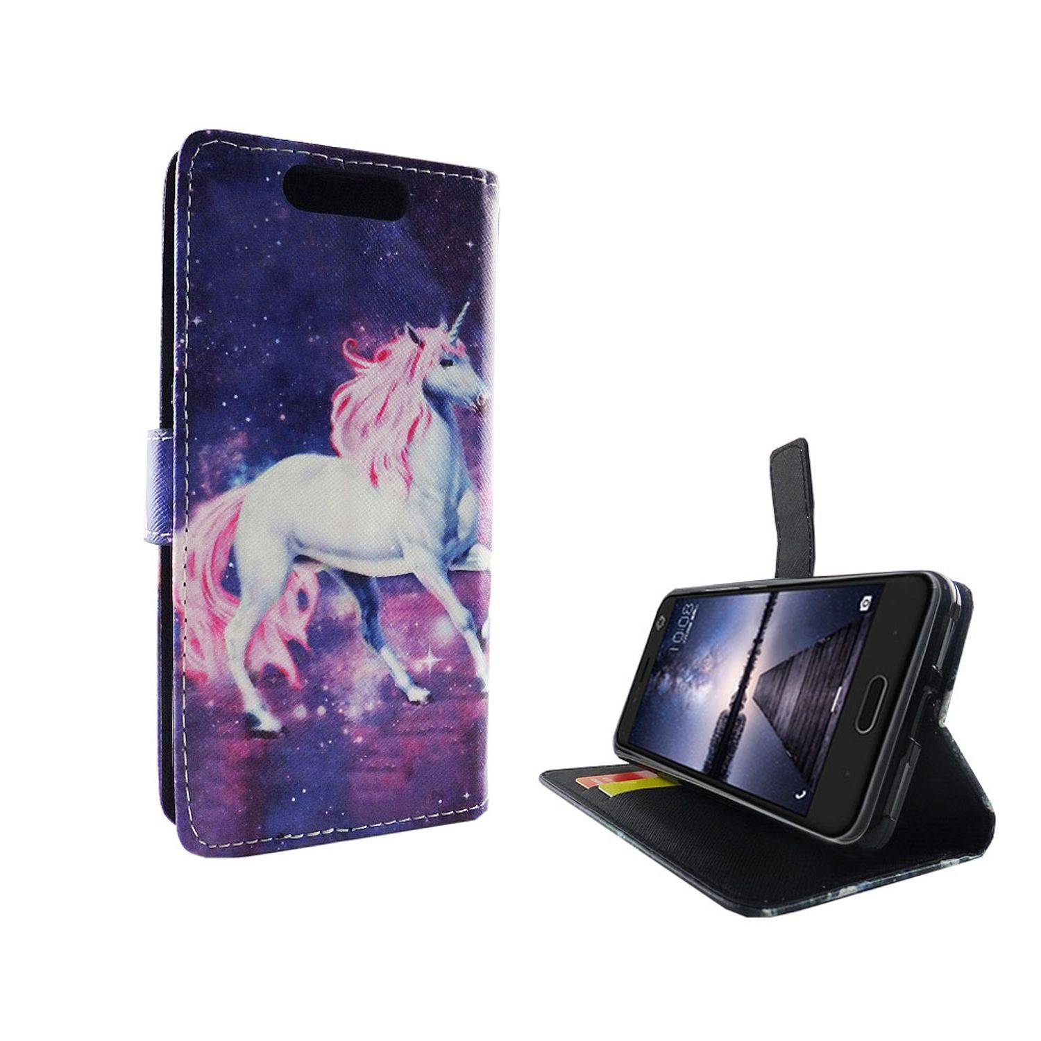 ZTE Blade V8 Handyhülle Bookcover Rosa