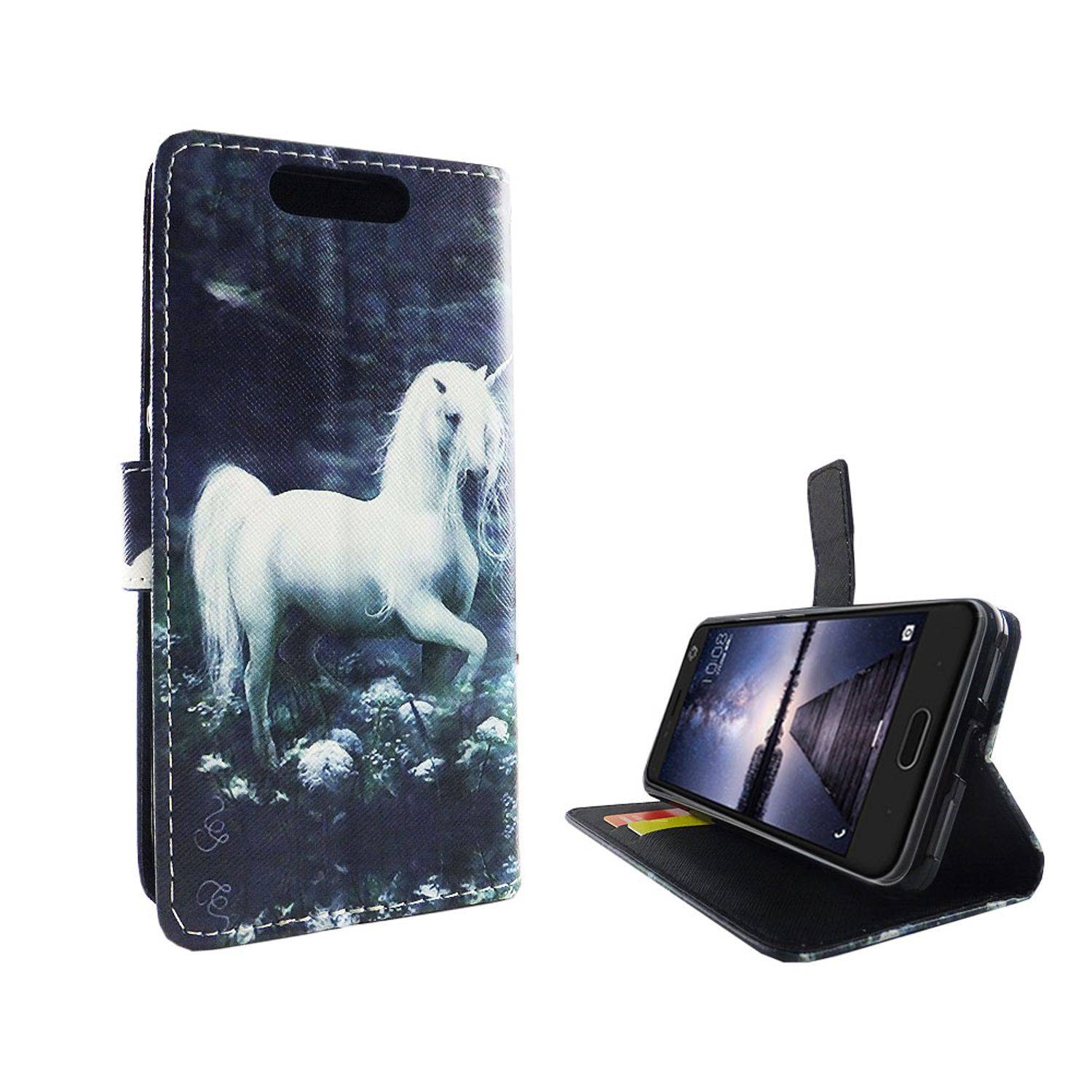 ZTE Blade V8 Handyhülle Bookcover Grün