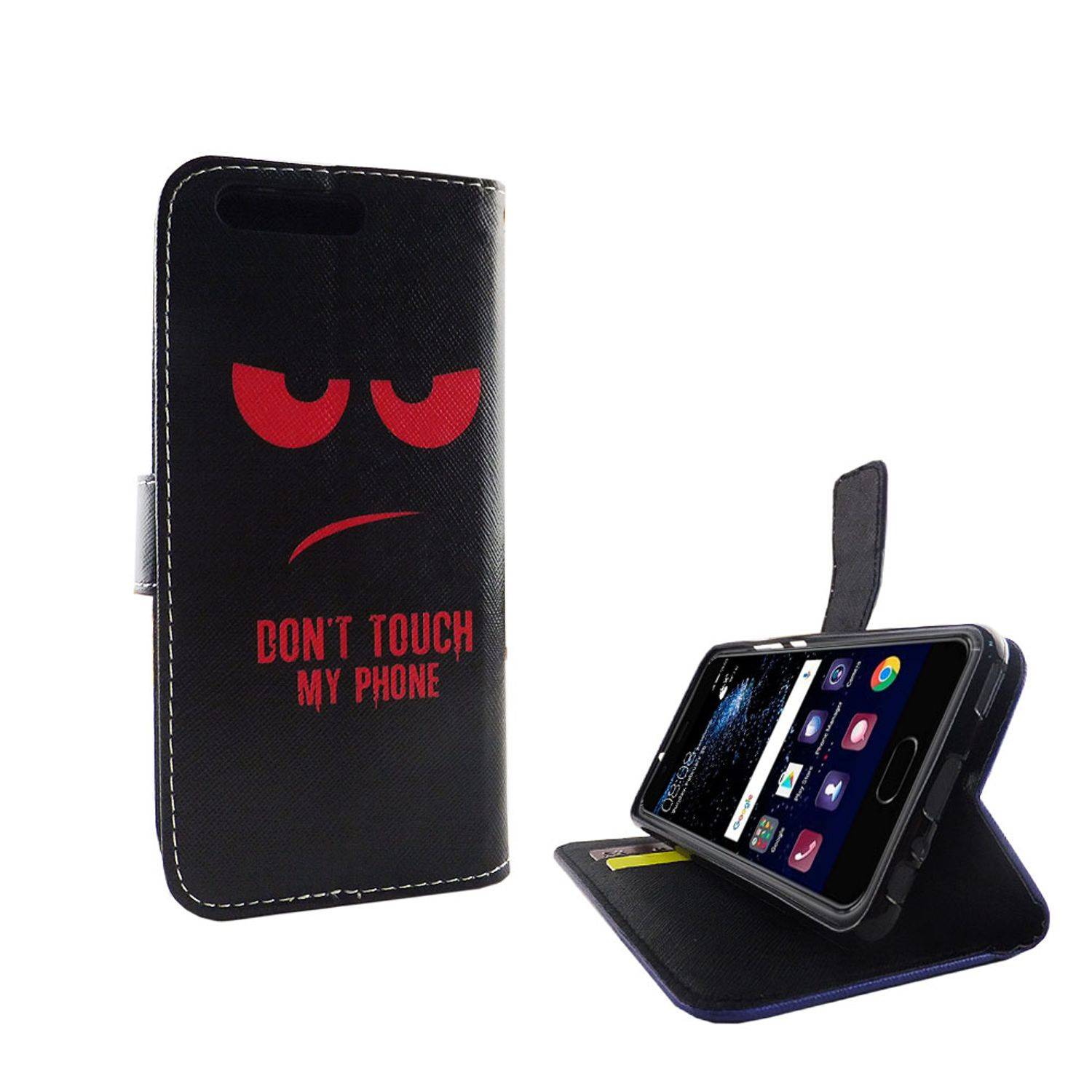 Huawei P10 Handyhülle Bookcover Rot