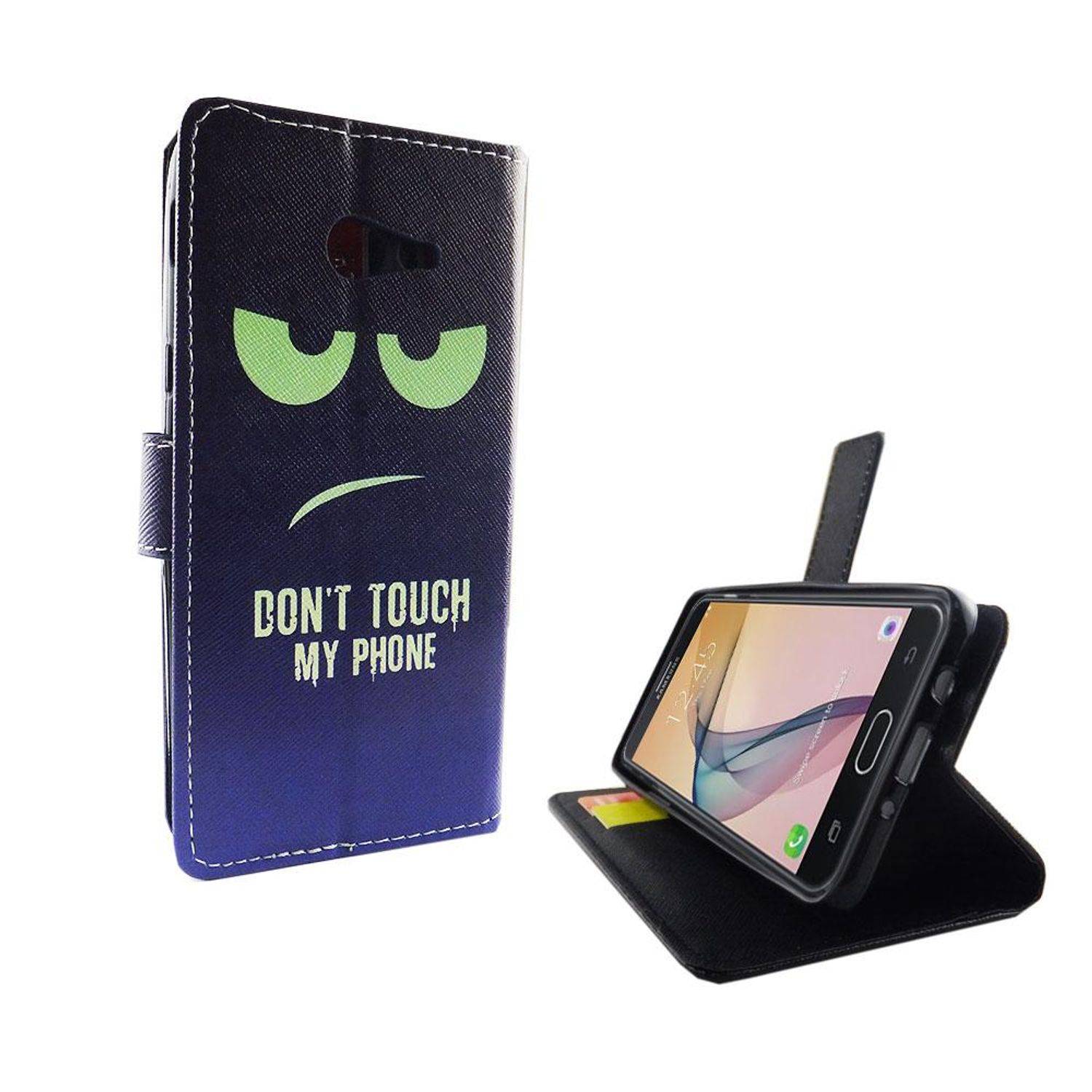 Samsung Galaxy J5 Prime Handyhülle Bookcover Blau