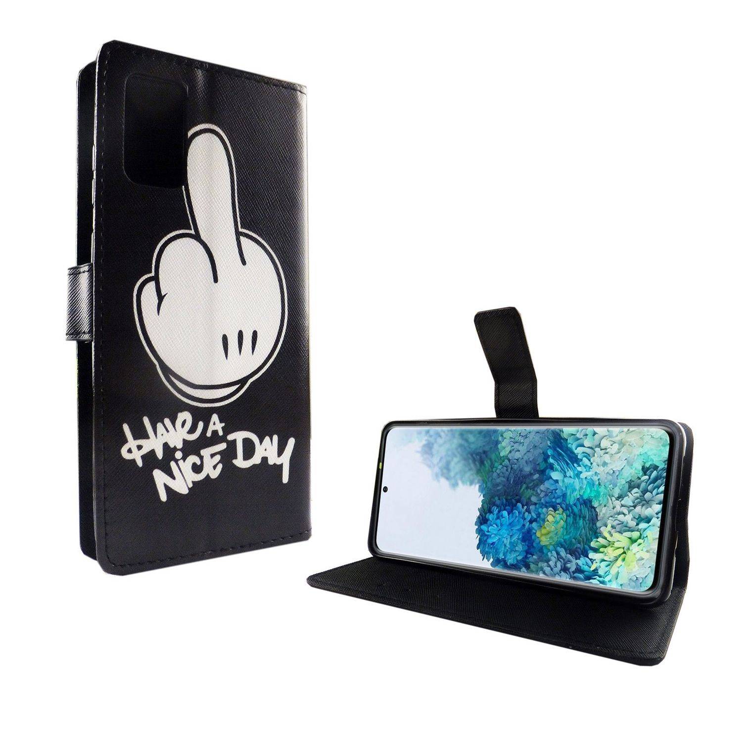 Samsung Galaxy S20 Plus Handyhülle Bookcover Schwarz