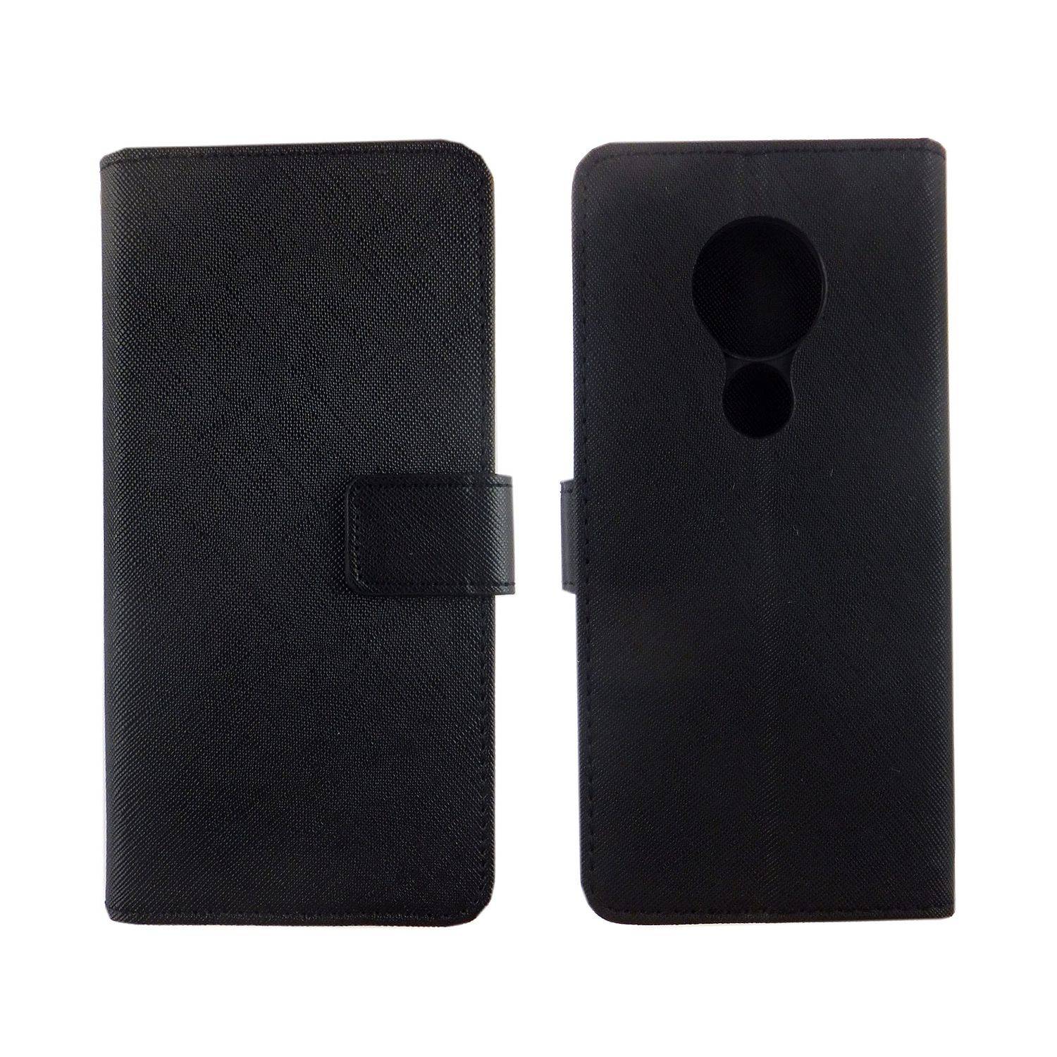 Nokia 6.2 Handyhülle Bookcover Schwarz