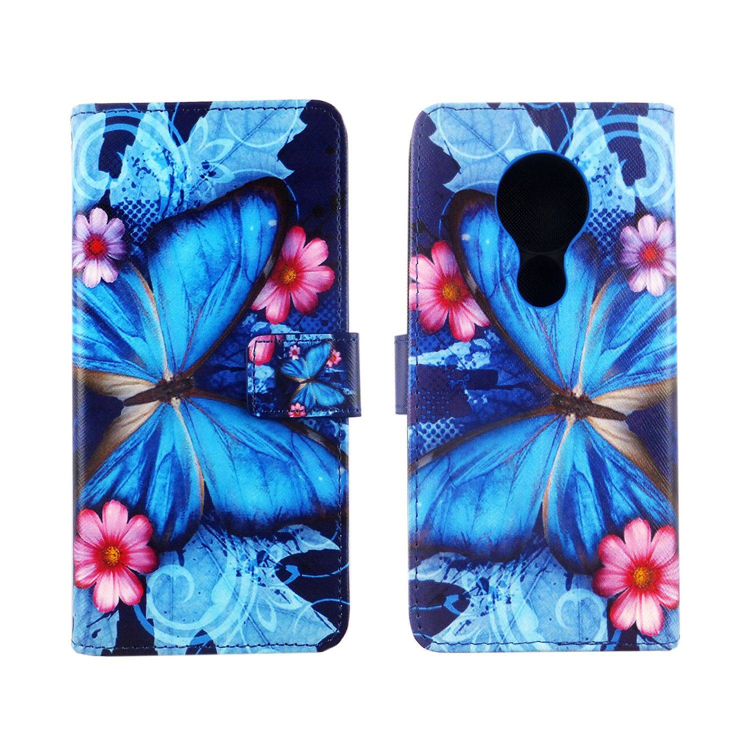 Nokia 6.2 Handyhülle Bookcover Blau