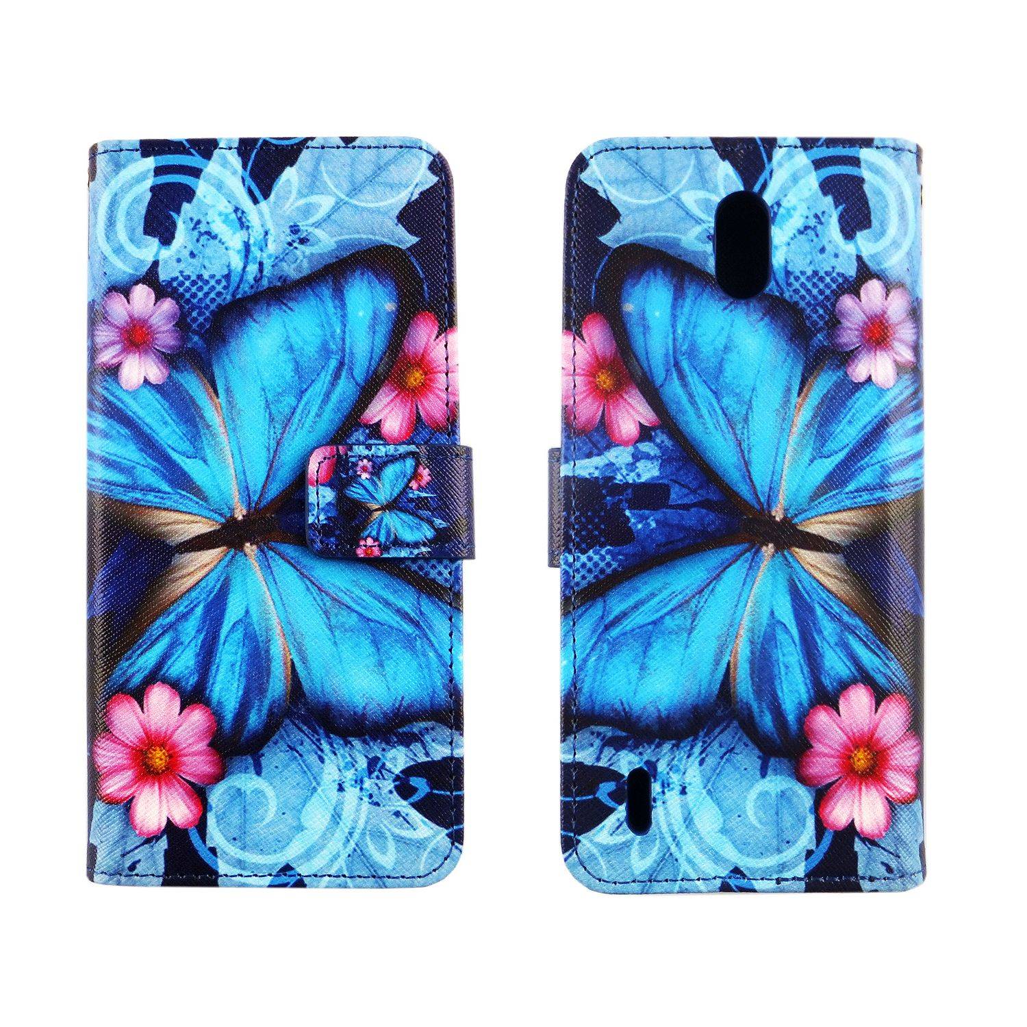 Nokia 1.3 Handyhülle Bookcover Blau