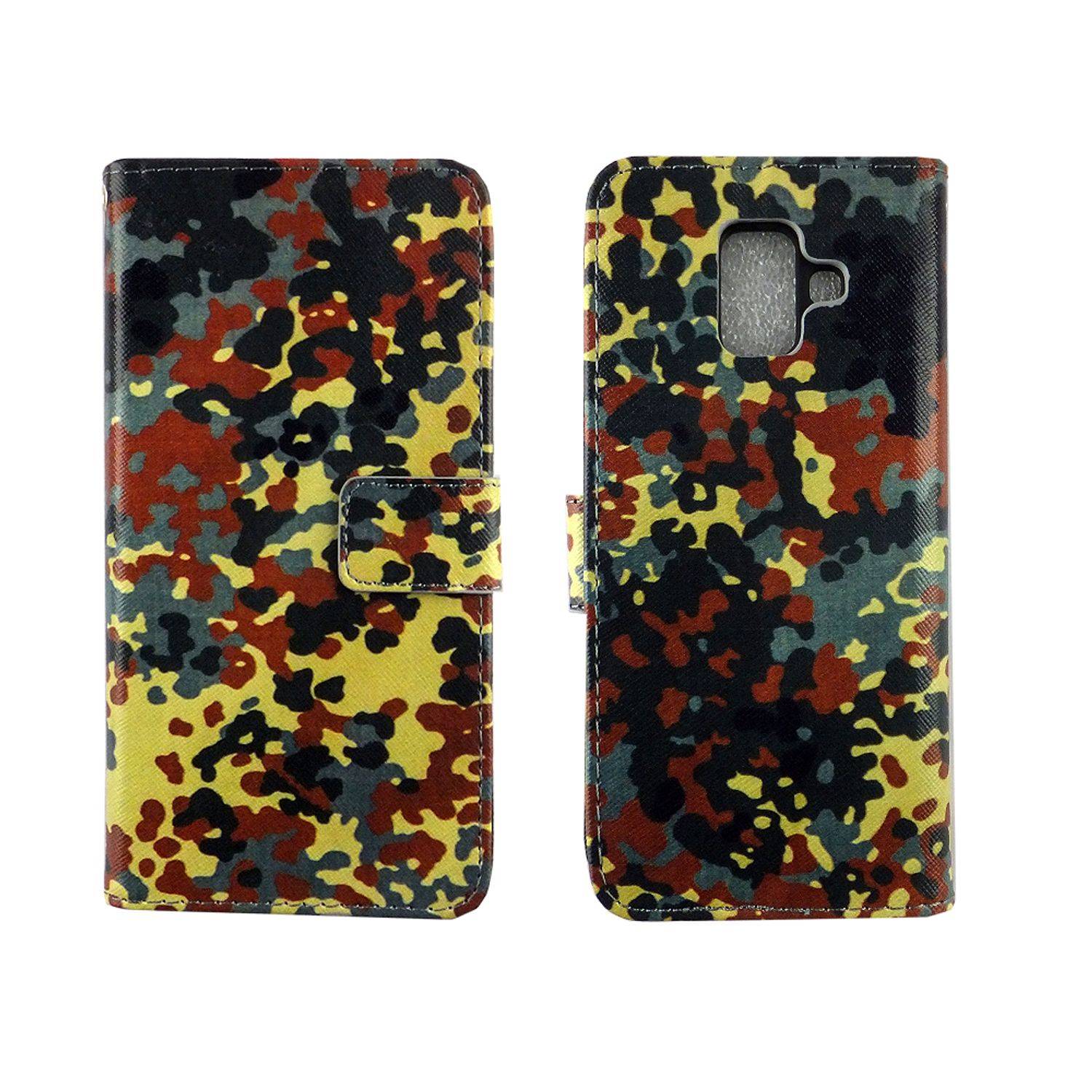 Samsung Galaxy A6 (2018) Handyhülle Bookcover Mehrfarbig