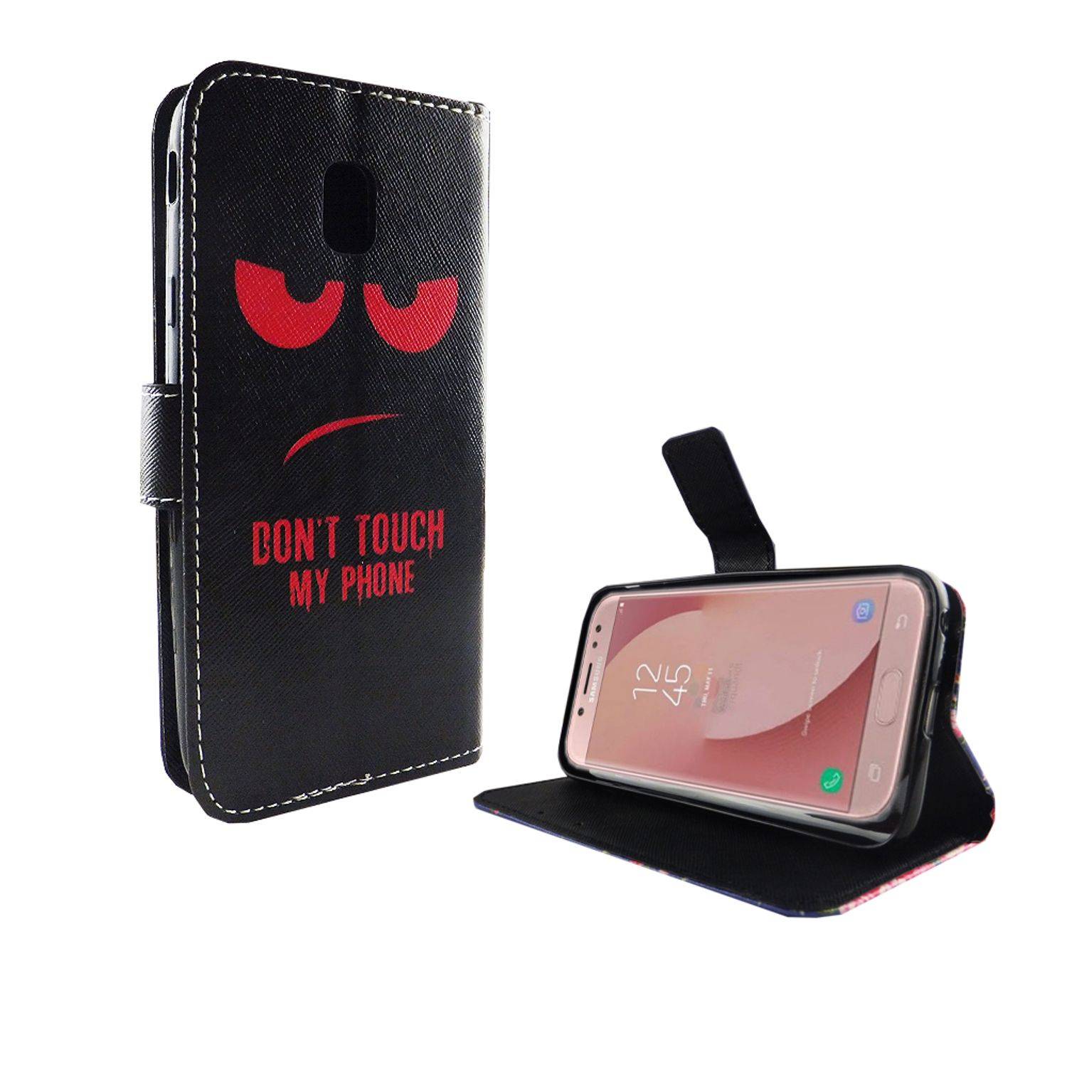 Samsung Galaxy J5 (2017) Handyhülle Bookcover Rot