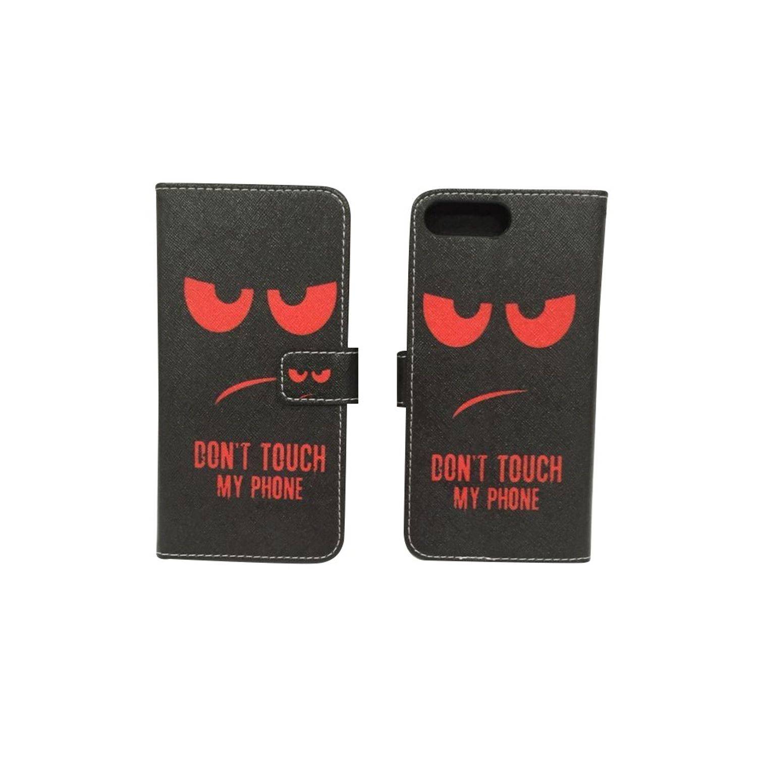 Apple iPhone 7 Plus Handyhülle Bookcover Rot