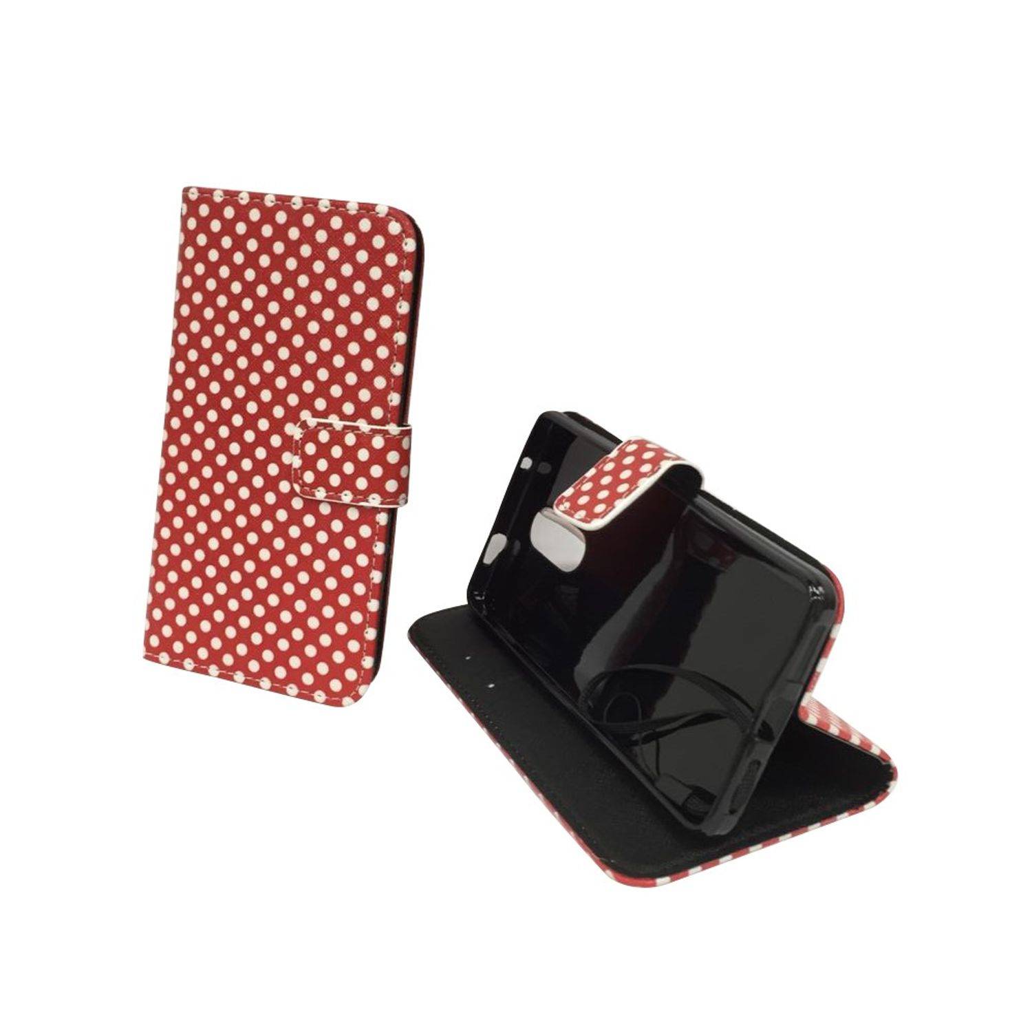 Xiaomi Redmi Pro Handyhülle Bookcover Rot
