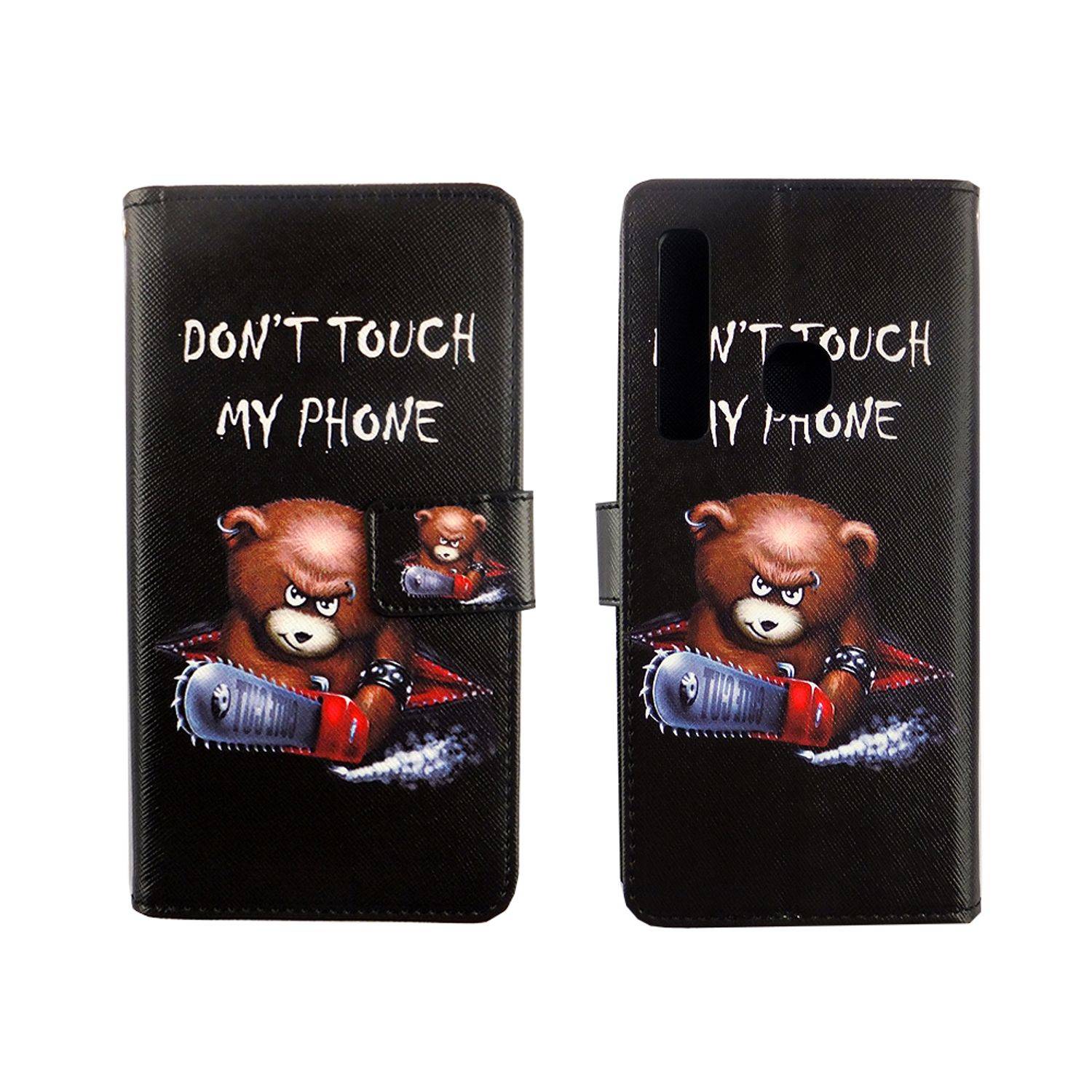 Samsung Galaxy A9 (2018) Handyhülle Bookcover Schwarz