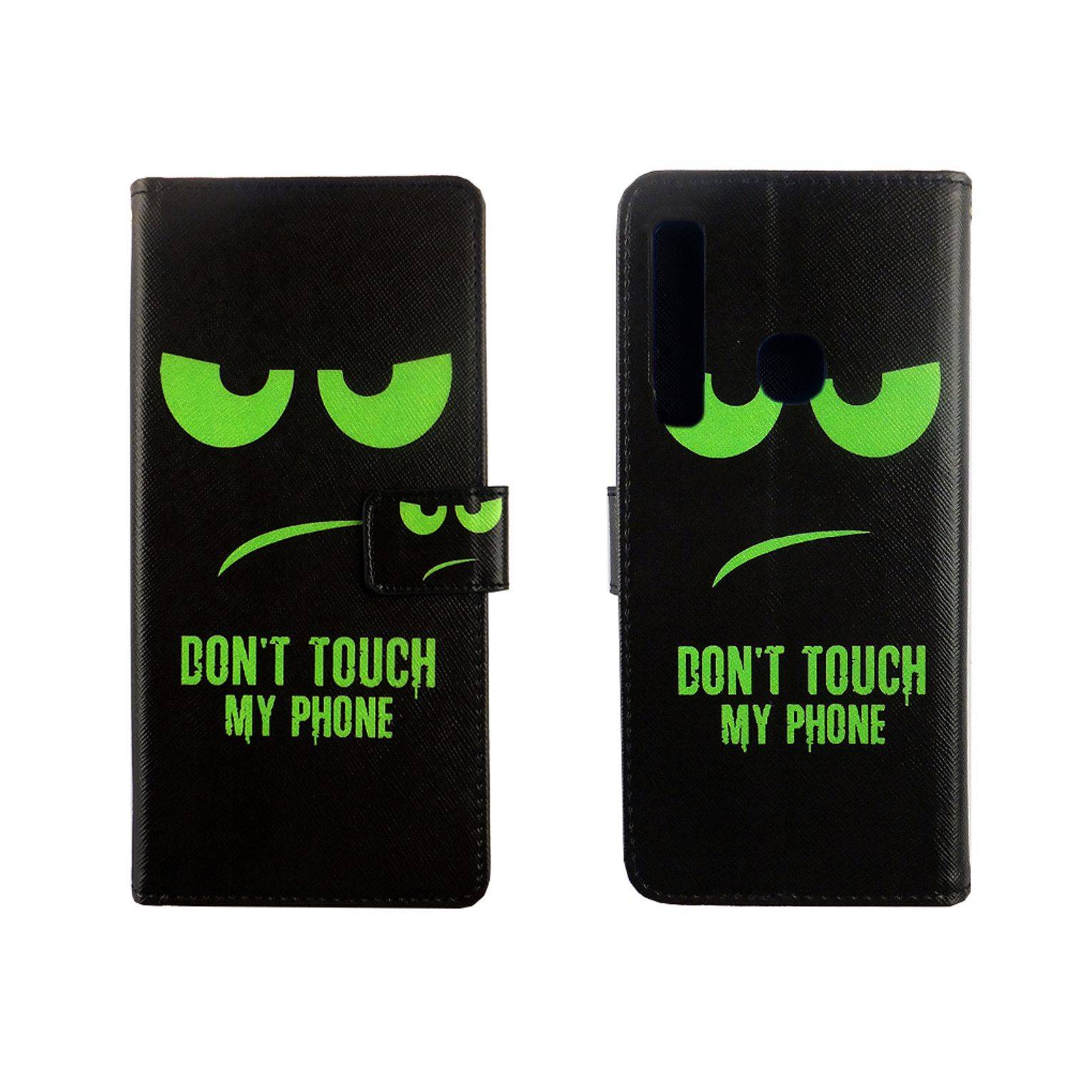 Samsung Galaxy A9 (2018) Handyhülle Bookcover Schwarz